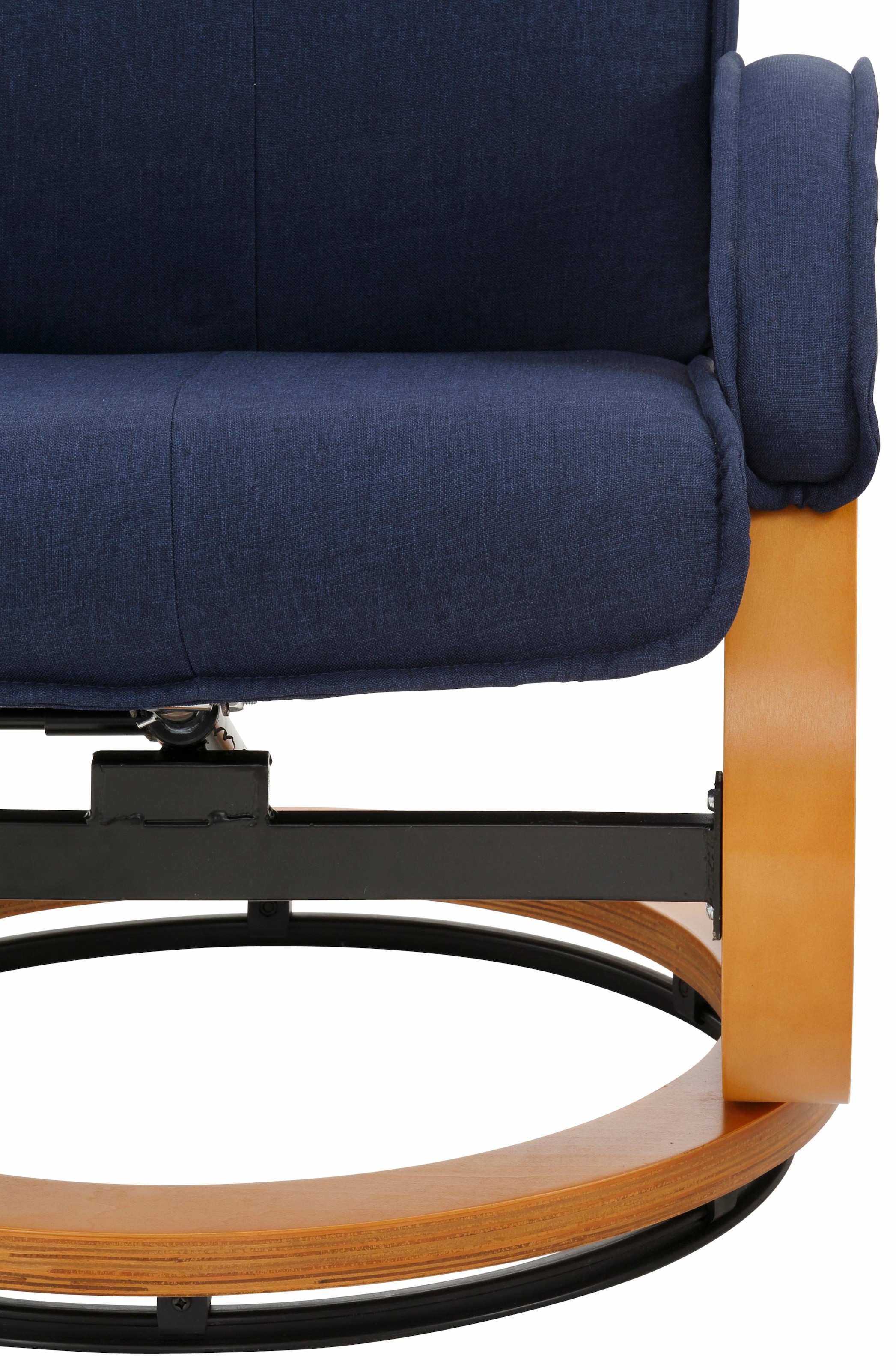 Home affaire Relaxsessel »Paris, TV-Sessel mit Hocker und manueller Liegefunktion«, (Set, 2 St., bestehend aus Sessel und Hocker), Set (Sessel und Hocker), Dreh- und Kippfunktion