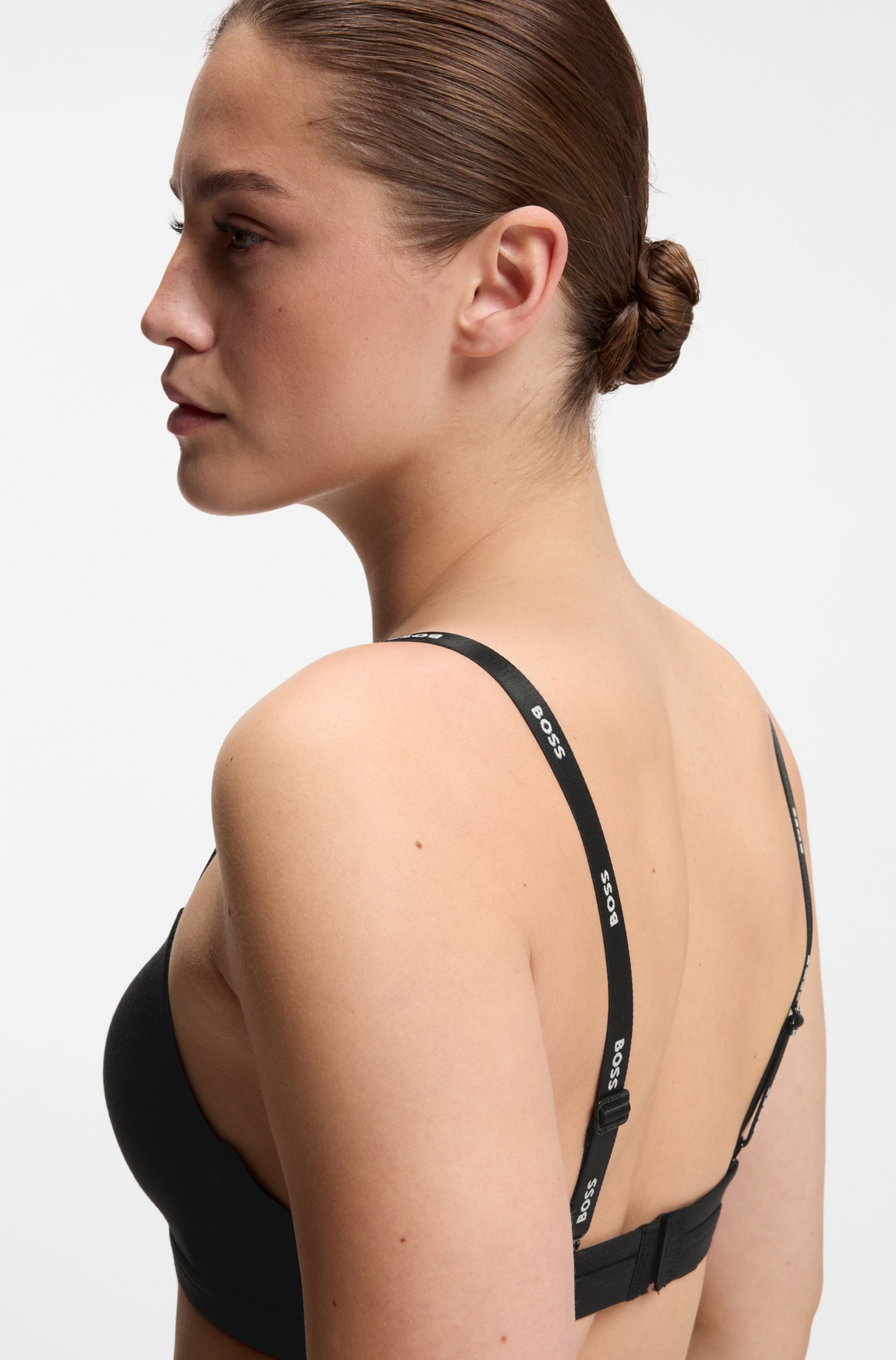 BOSS Triangel-BH »TRIANGLE PADDED CI« mit BOSS Schriftzug auf den Trägern