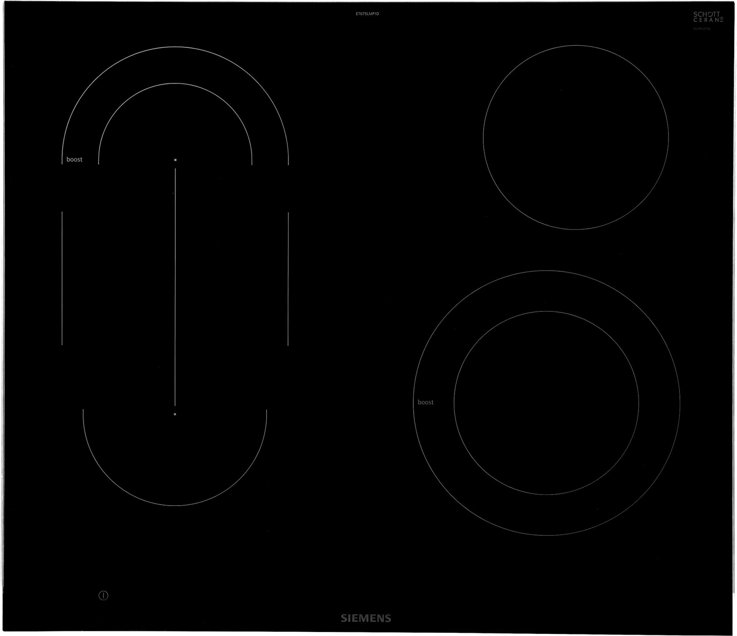 SIEMENS Elektro-Kochfeld von SCHOTT CERAN® »ET675LMP1D«, ET675LMP1D