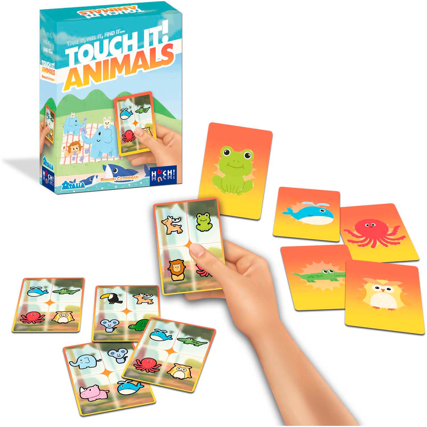 HUCH! Spiel »Touch it Animals«