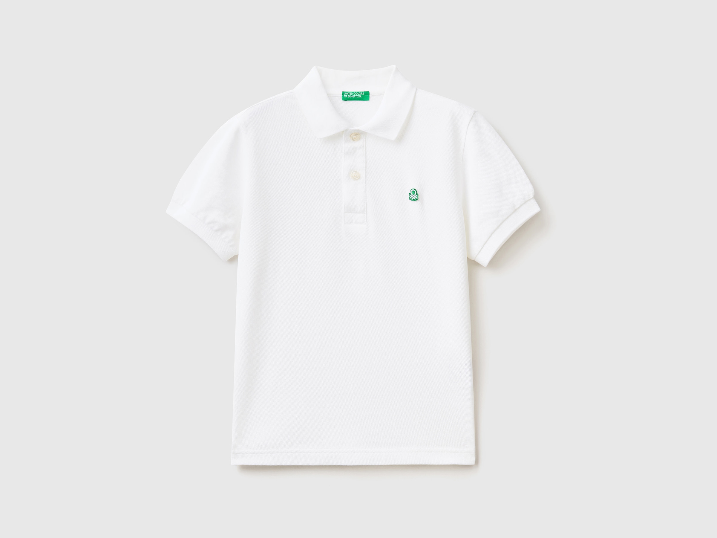 Poloshirt, mit Markenlabel