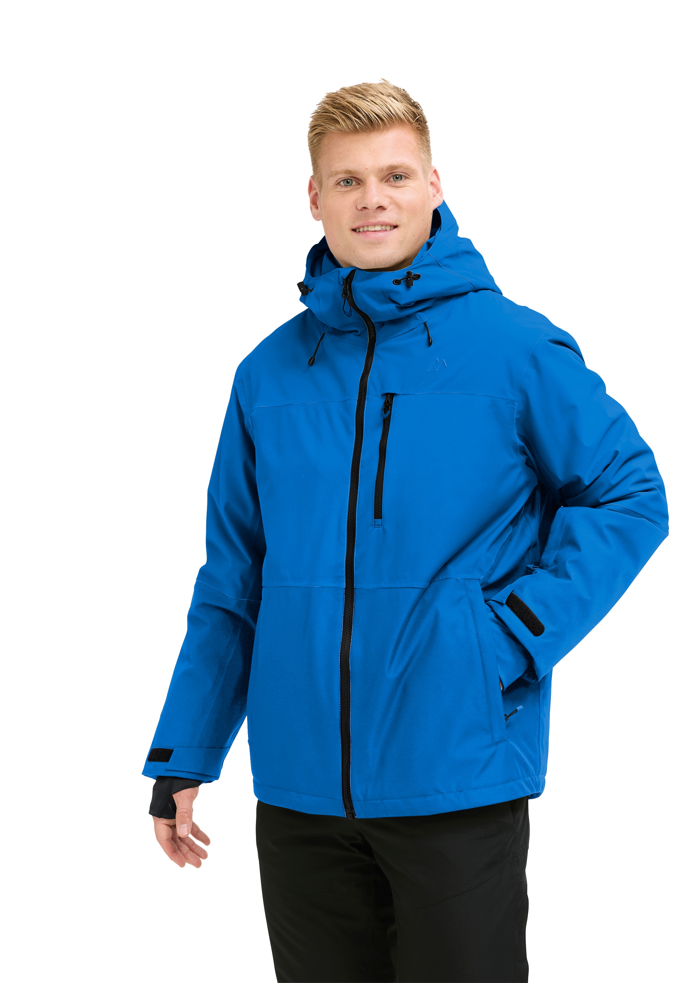 Maier Sports Skijacke »Pleso« Herren Winterjacke wasserdicht, mit RV-Taschen und Kapuze