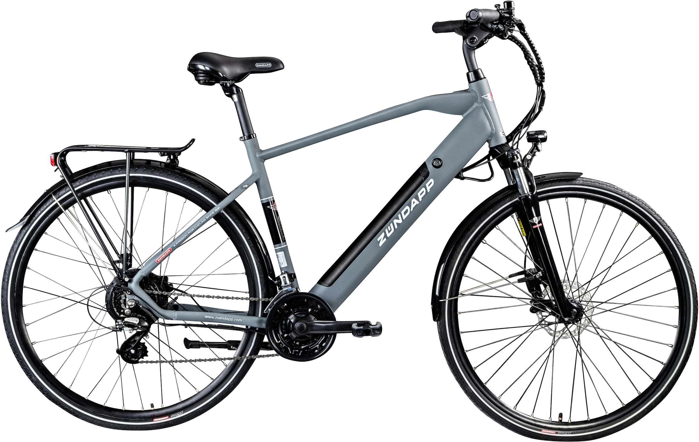 Zündapp E-Bike »Z810«, 24 Gang, Shimano, Altus RD-M310, Heckmotor 250 W, Pedelec