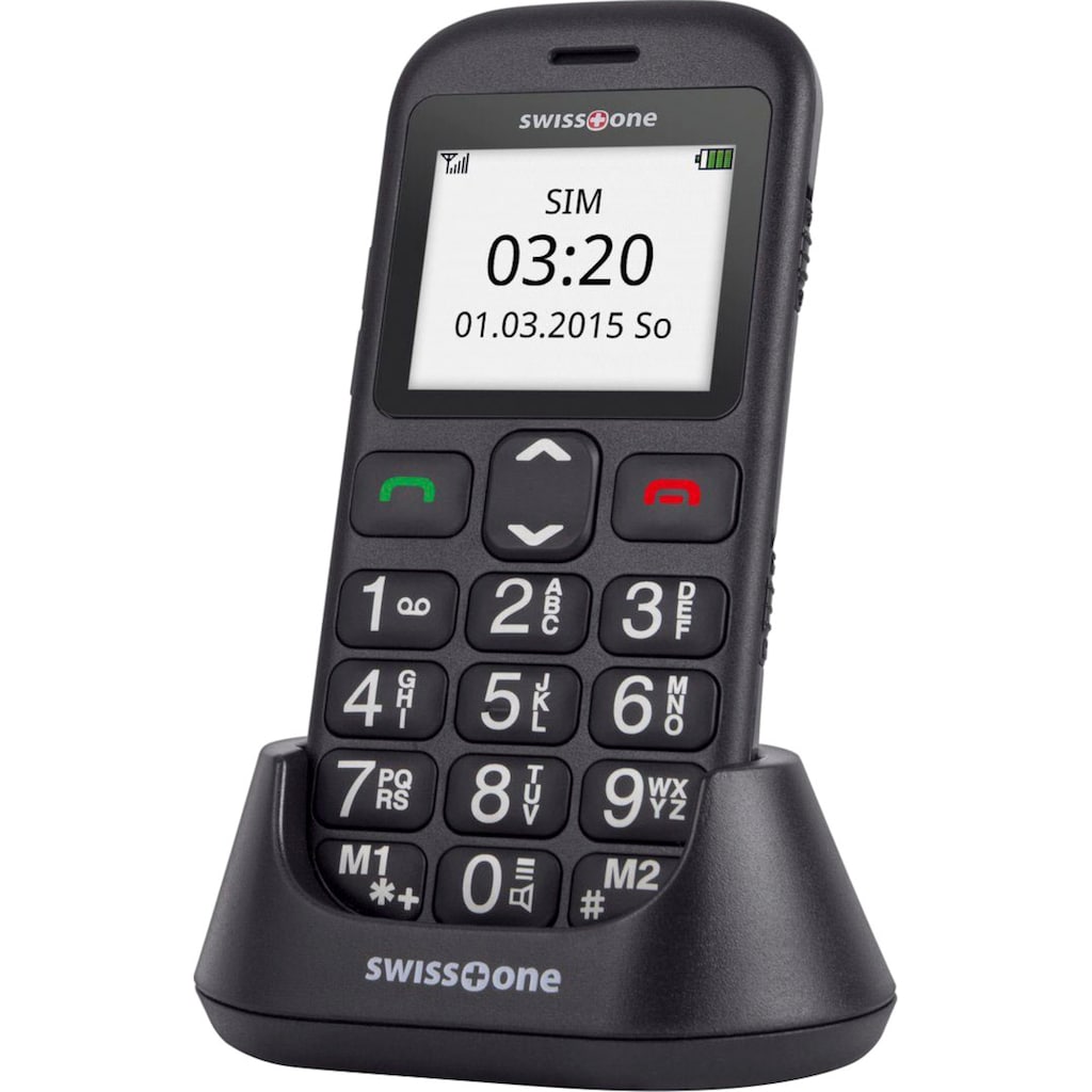 Swisstone Handy »BBM 320c«, schwarz, 4,5 cm/1,77 Zoll