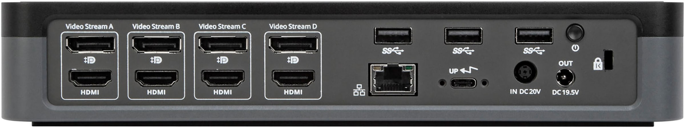 Targus Laptop-Dockingstation »USB-C Universal Quad 4K (QV4K) Docking Station«