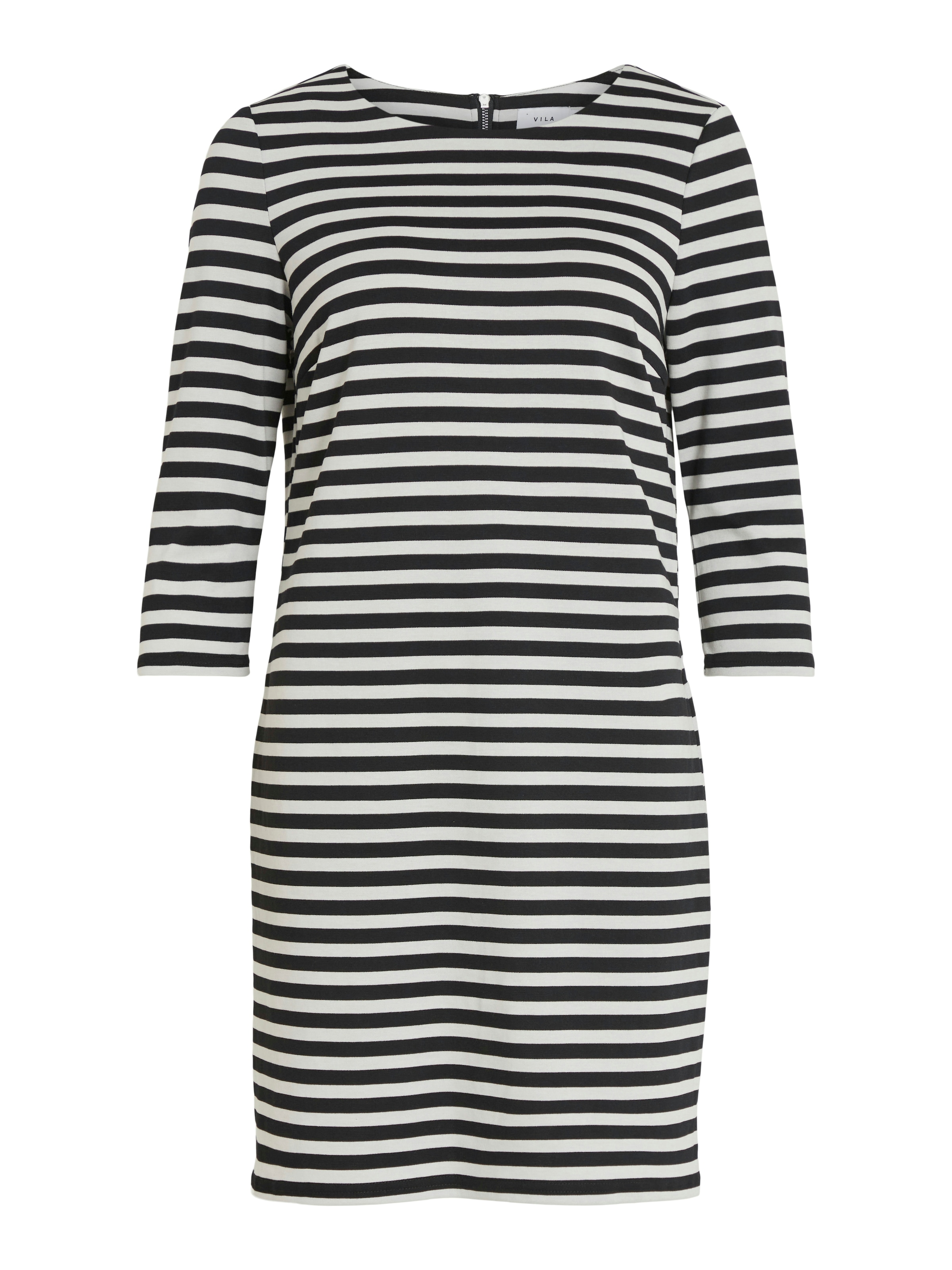 Vila Jerseykleid »VININNY 3/4 O-NECK DRESS/LC« Sommerkleid,