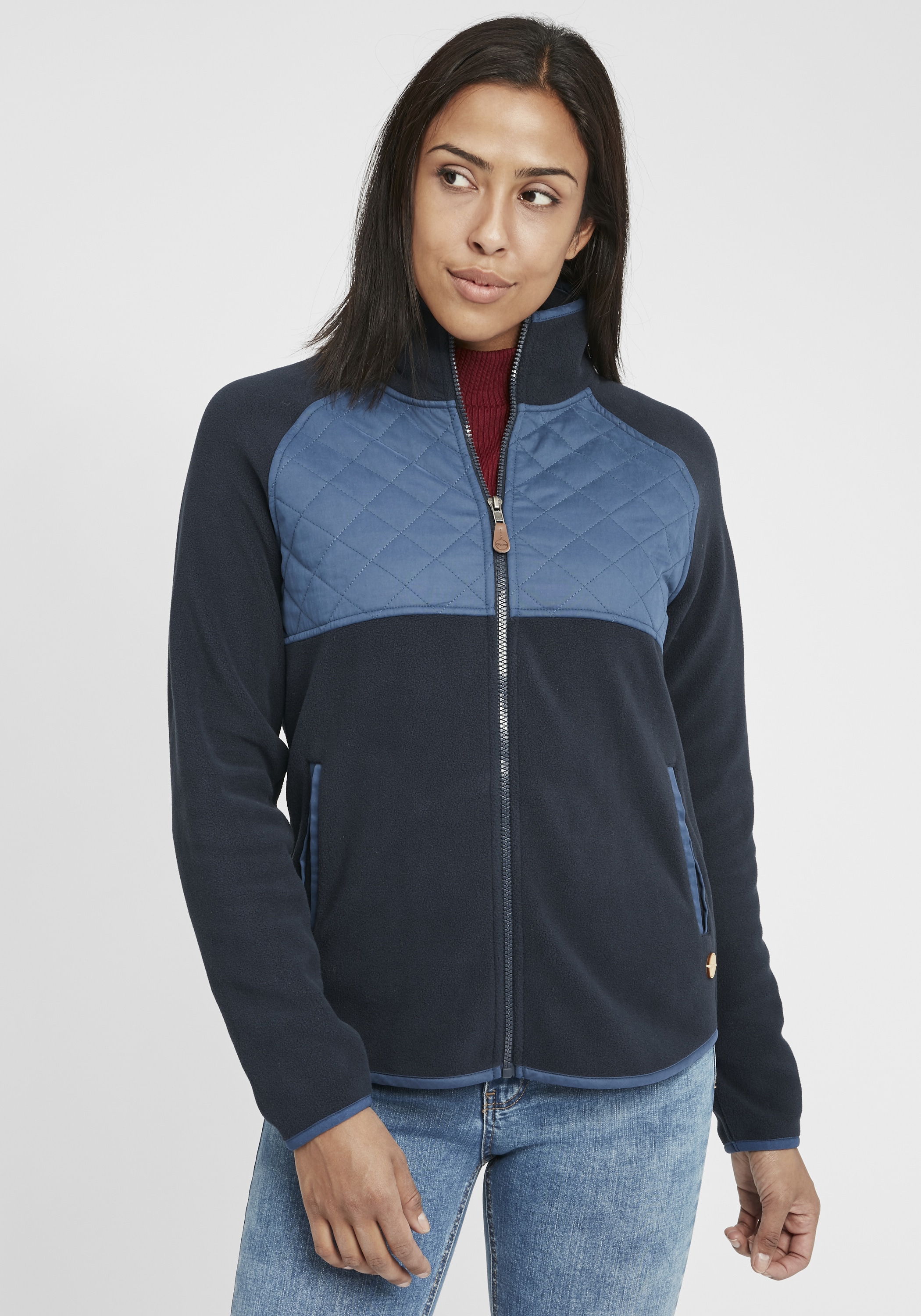 OXMO Kapuzenfleecejacke »Sweatjacke OXMalin«