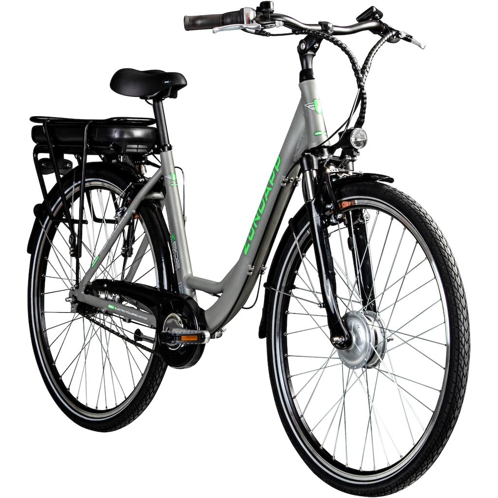 Zündapp E-Bike »Z502«, 7 Gang, Frontmotor 240 W