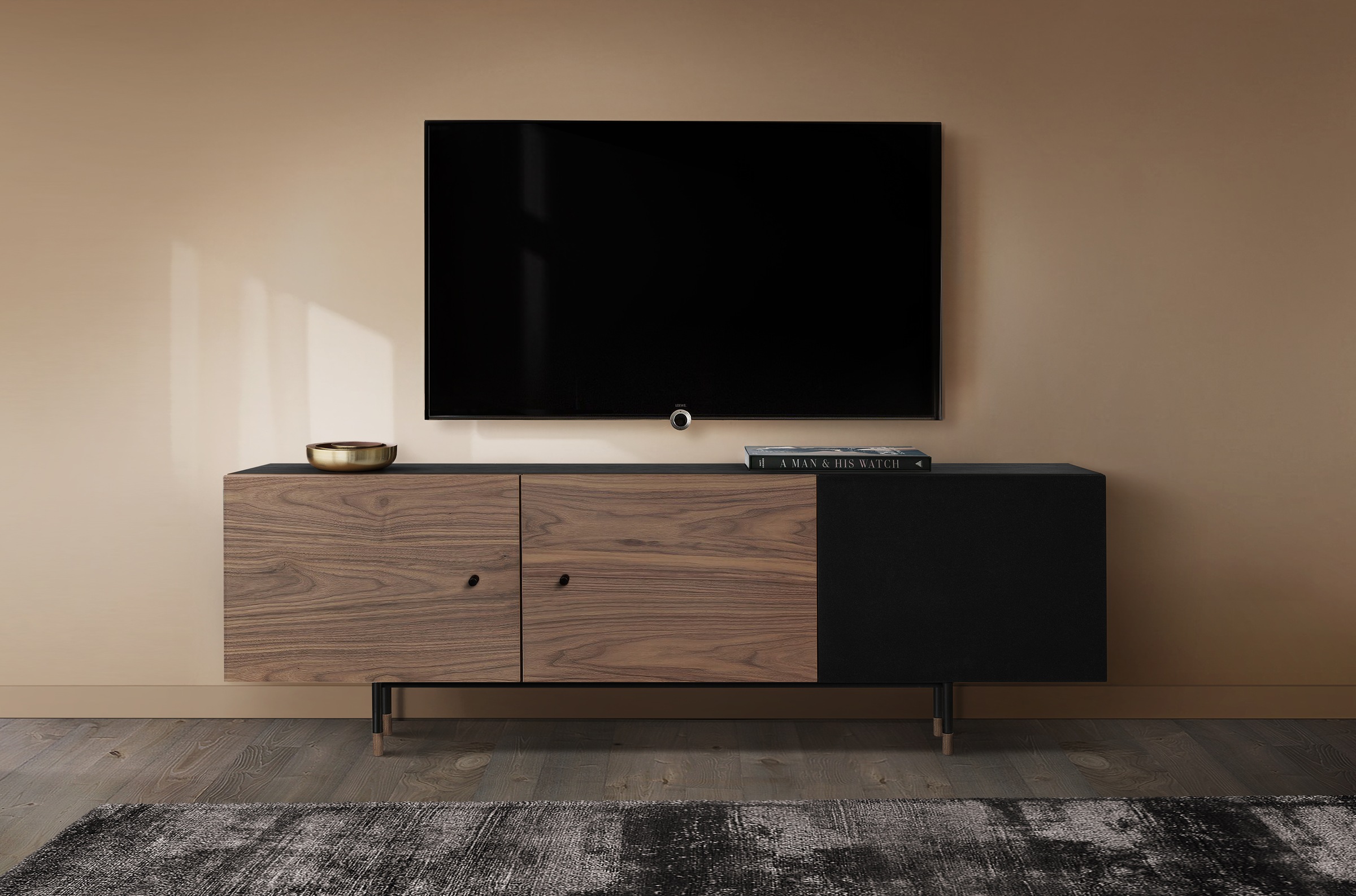 Woodman Kommode "Jugend Kommode" mit Holzfurnier aus Eiche, Skandinavisches Design, FSC