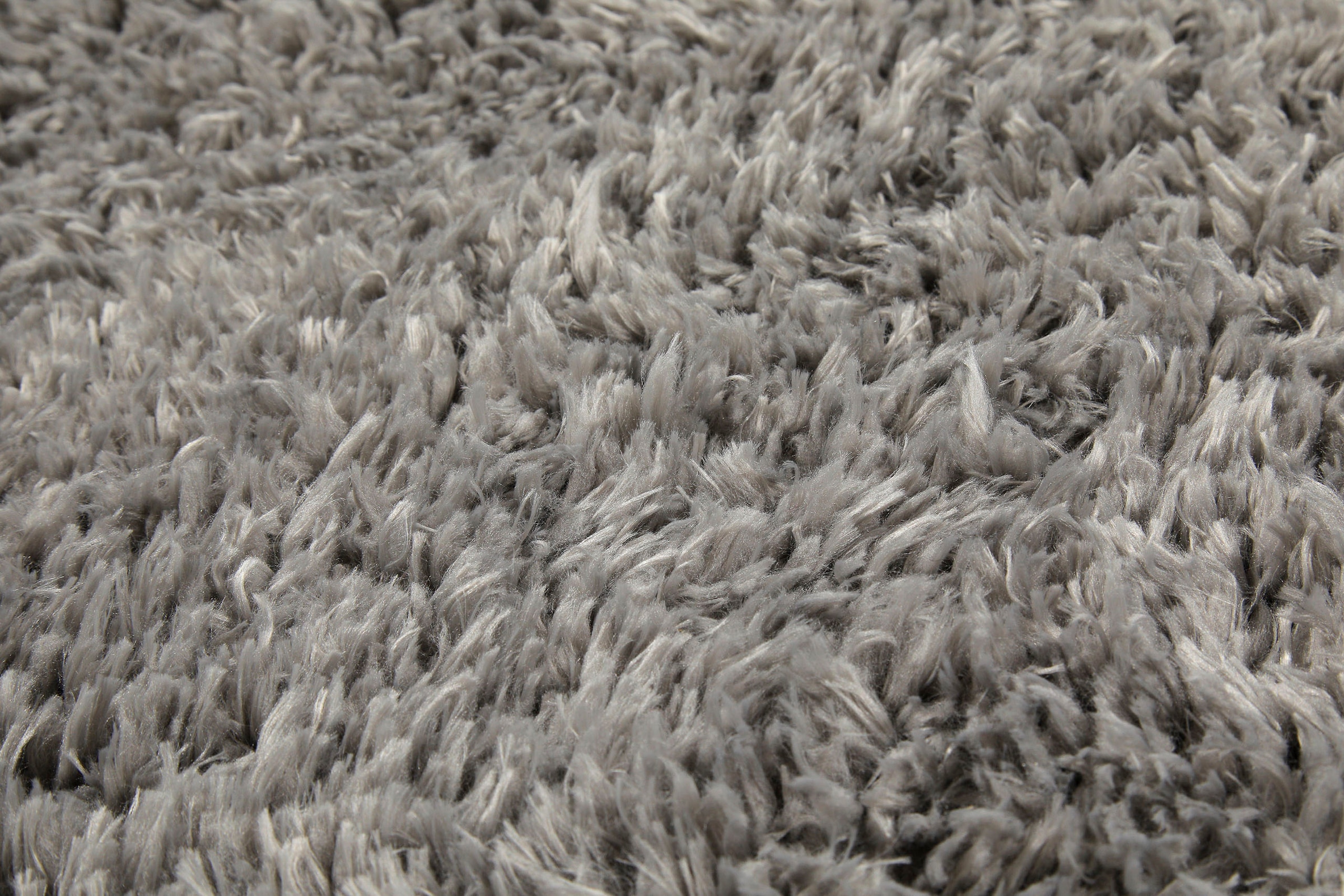 my home Hochflor-Teppich »Josetta«, rund, 50 mm Höhe, Langflor, Shaggy, dichter weicher Hochflor, uni farben, Wohnzimmer
