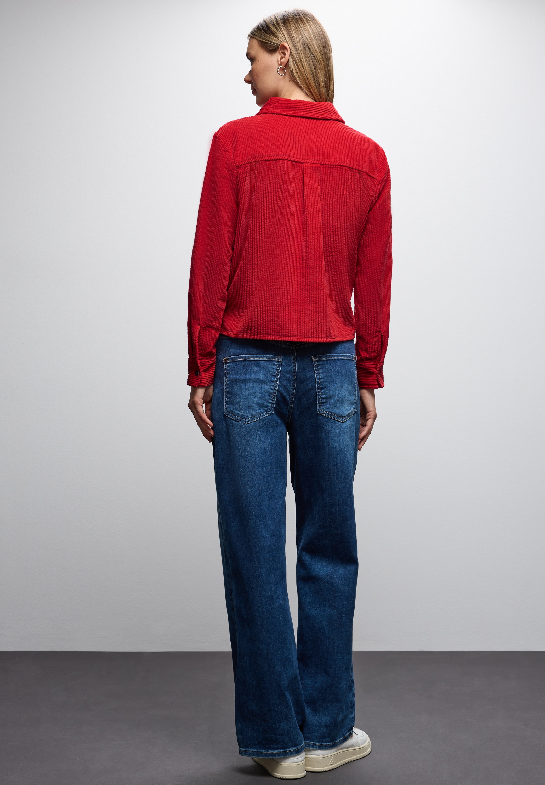 STREET ONE Hemdbluse, mit Manschetten