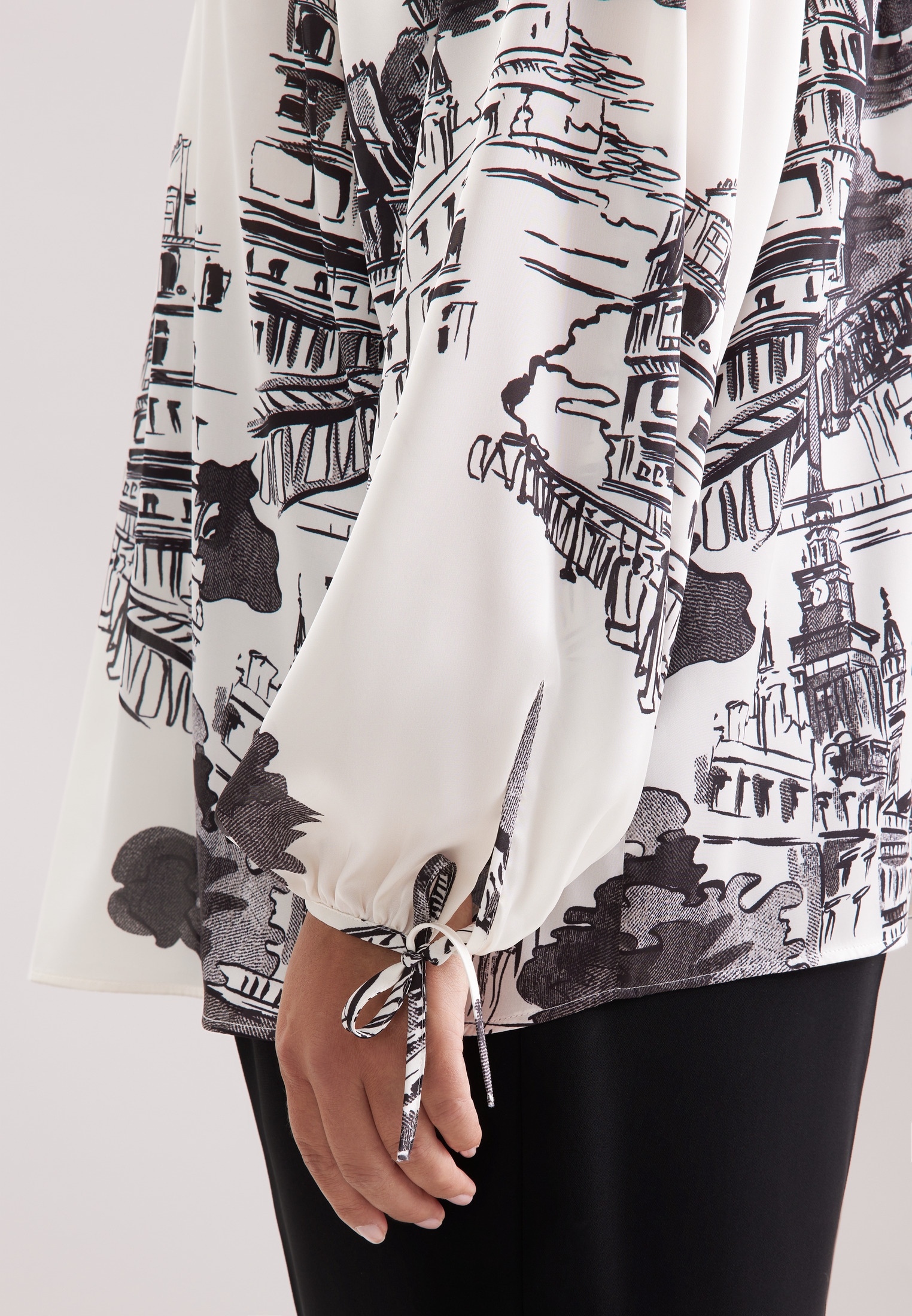 seidensticker Schlupfbluse »Schwarze Rose«