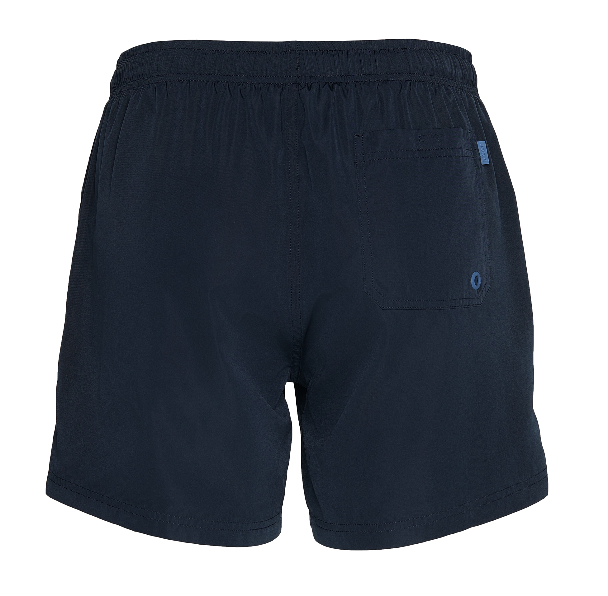JOOP! Badeshorts »Solid« Cornflower-Logo, kurze Seitenschlitze