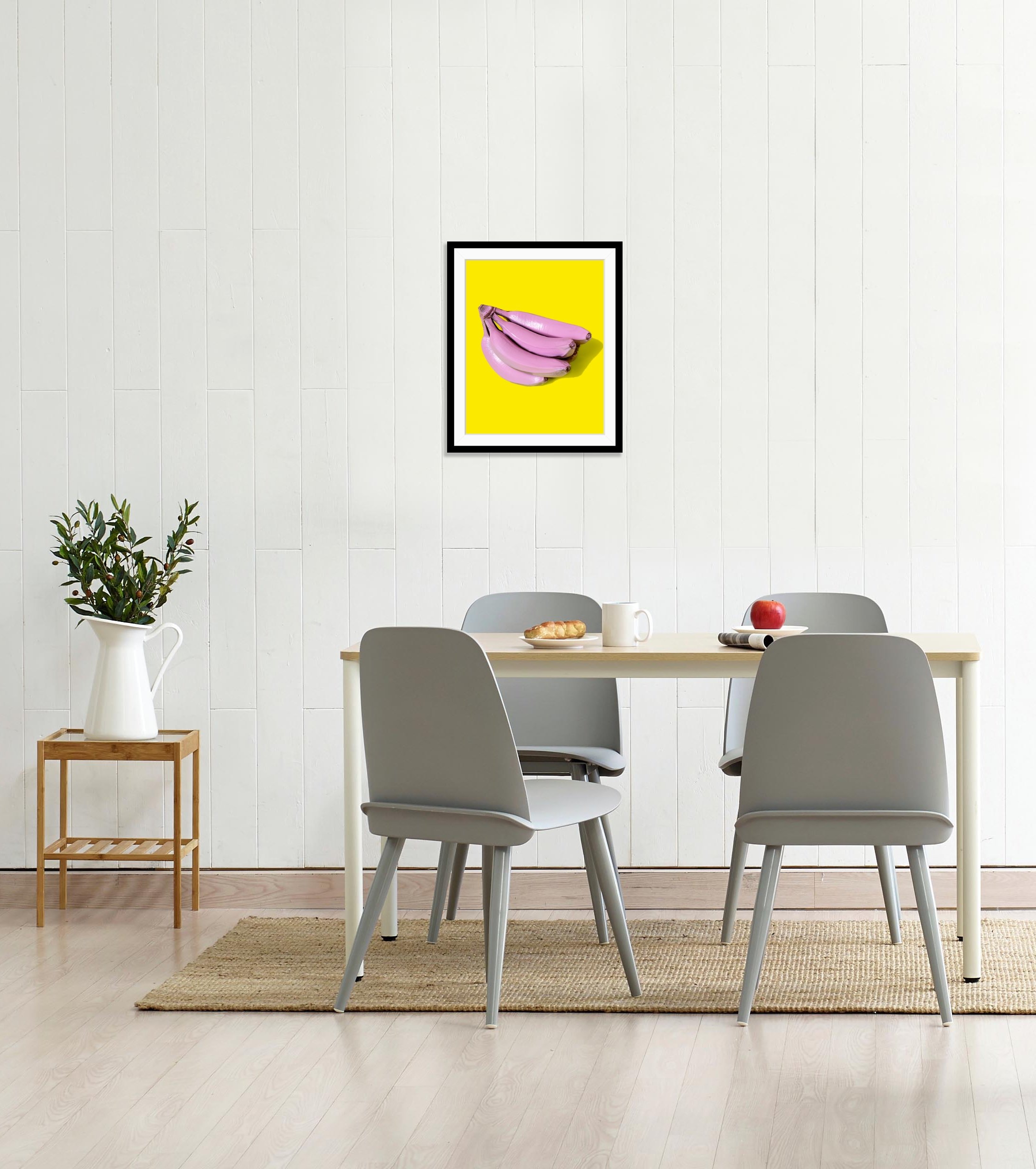 queence Bild »Lian«, Obst-Obst Bilder-Kunst-Foto, HD Premium Poster-Druck inkl. Holzrahmen