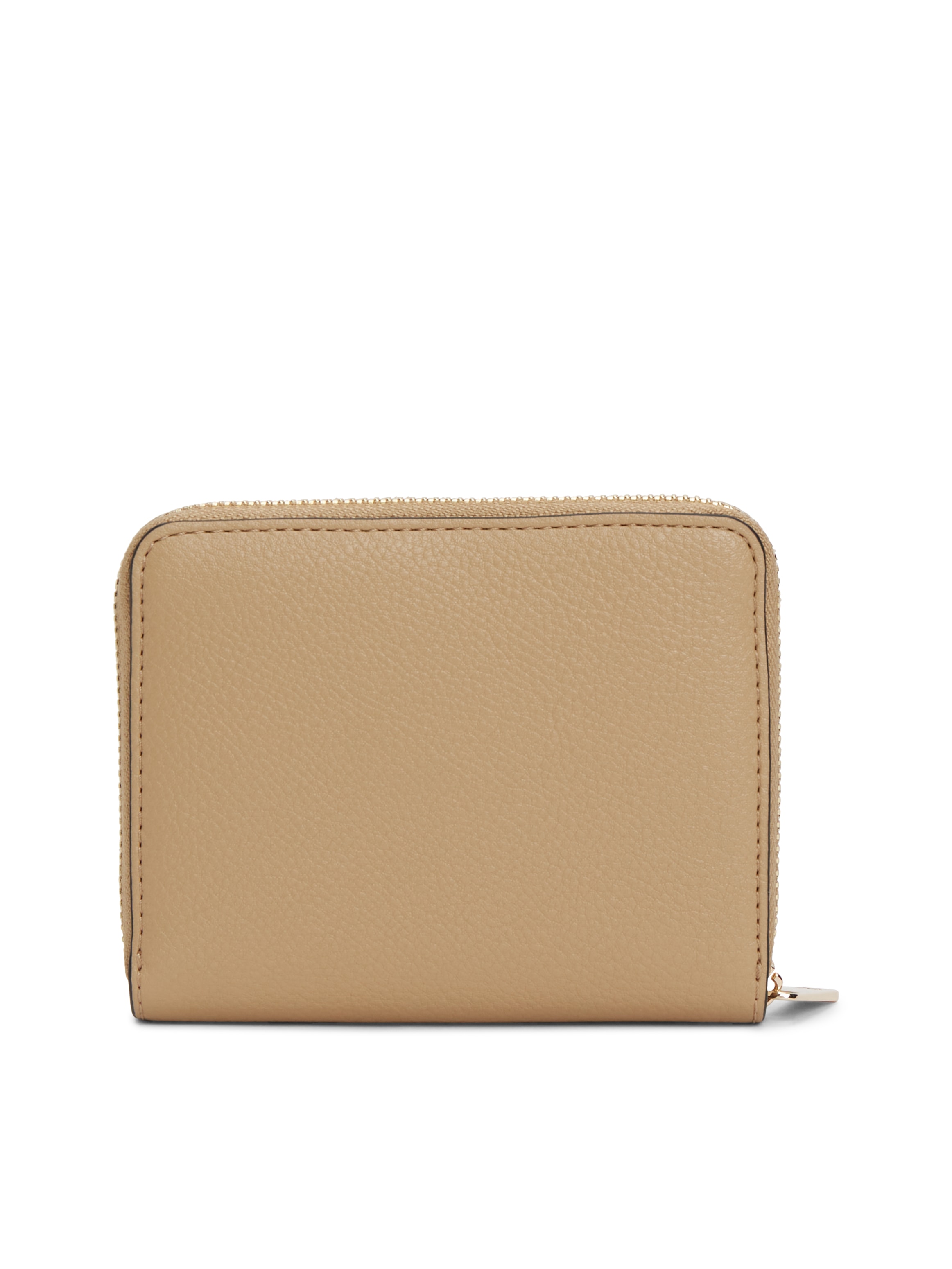 Tommy Hilfiger Geldbörse »TH ICON MED ZA W/ FLAP SEASONAL« Damen Geldbeutel, Portemonnaie mit Logoschriftzug