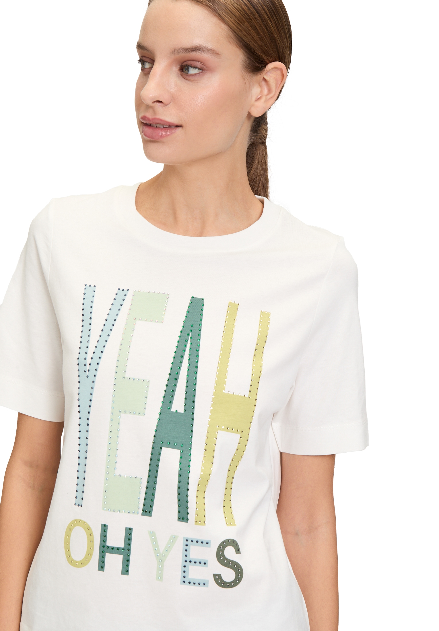 Cartoon T-Shirt »Printshirt mit Rundhalsausschnitt«