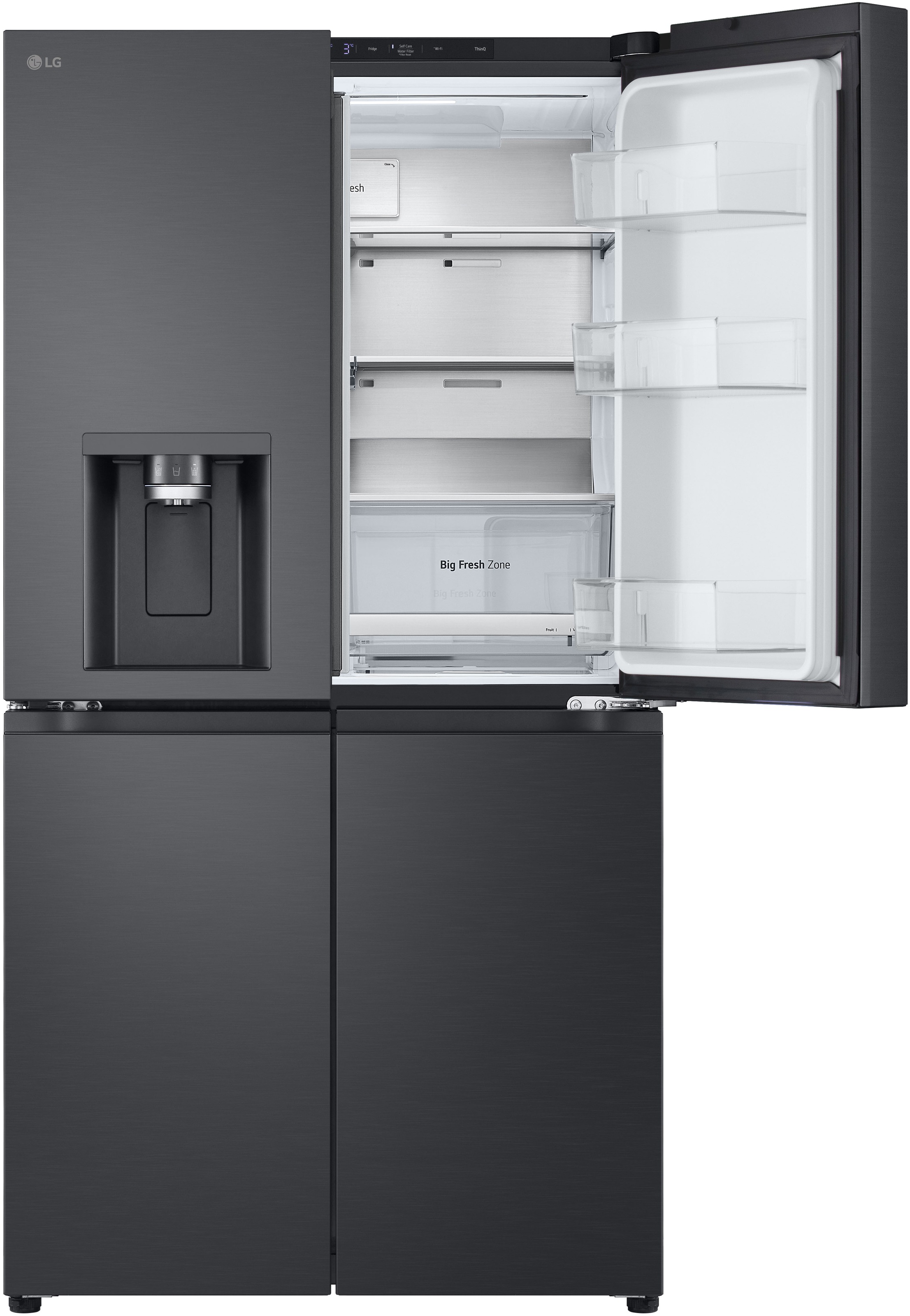 LG Multi Door L-Serie »GML960EVBE« Total No Frost, Wasser- und Eisspender, LINEARCooling