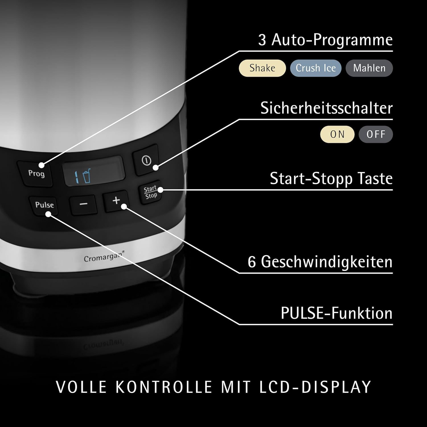 WMF Standmixer »KULT Pro Multifunktionsmixer« 1200 W