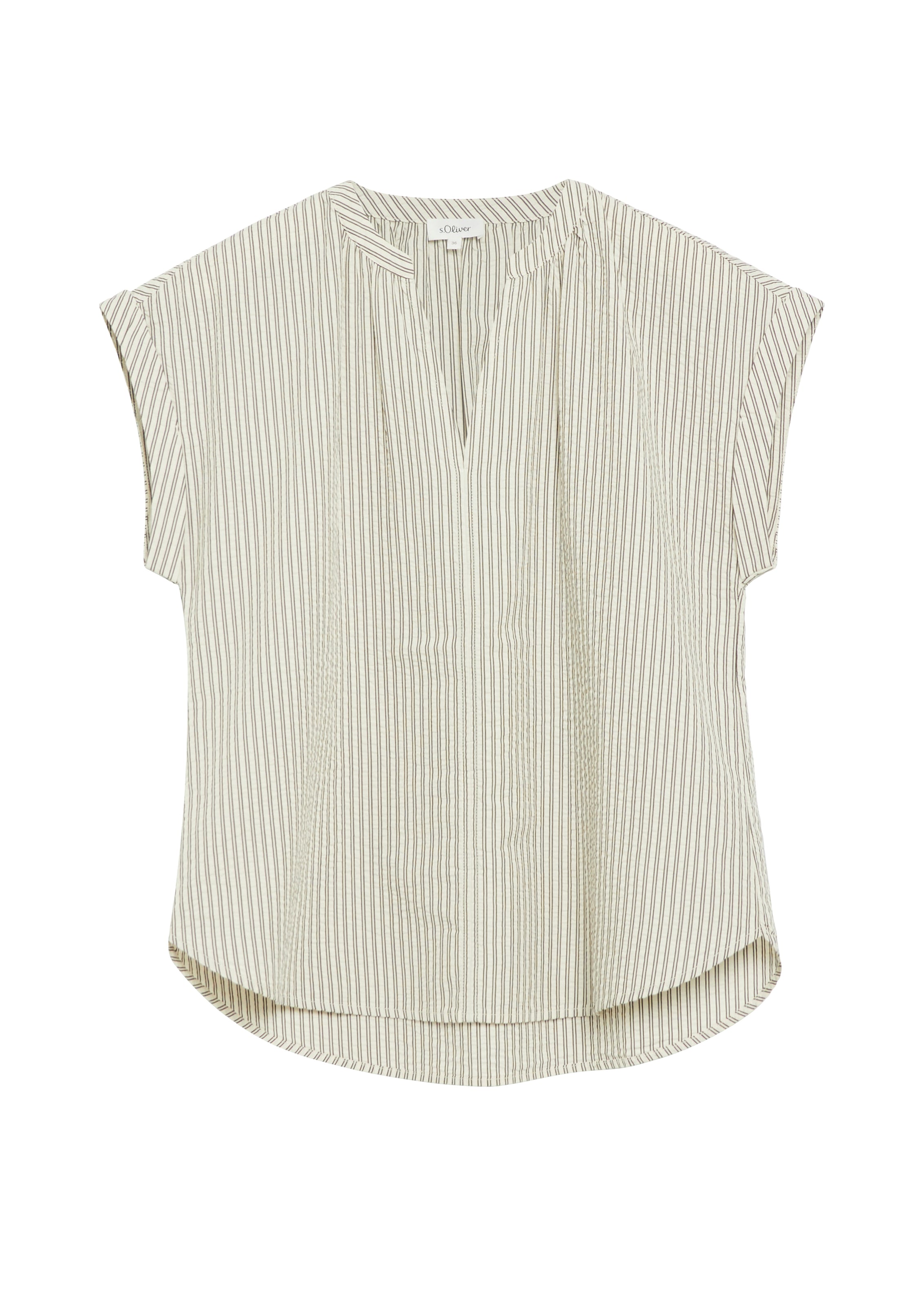 s.Oliver Kurzarmbluse Sommerhose im Streifenlook
