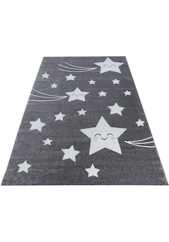 Ayyildiz Teppiche Kinderteppich »Kids 610«, rechteckig, 12 mm Höhe, Motiv Sterne,... kaufen