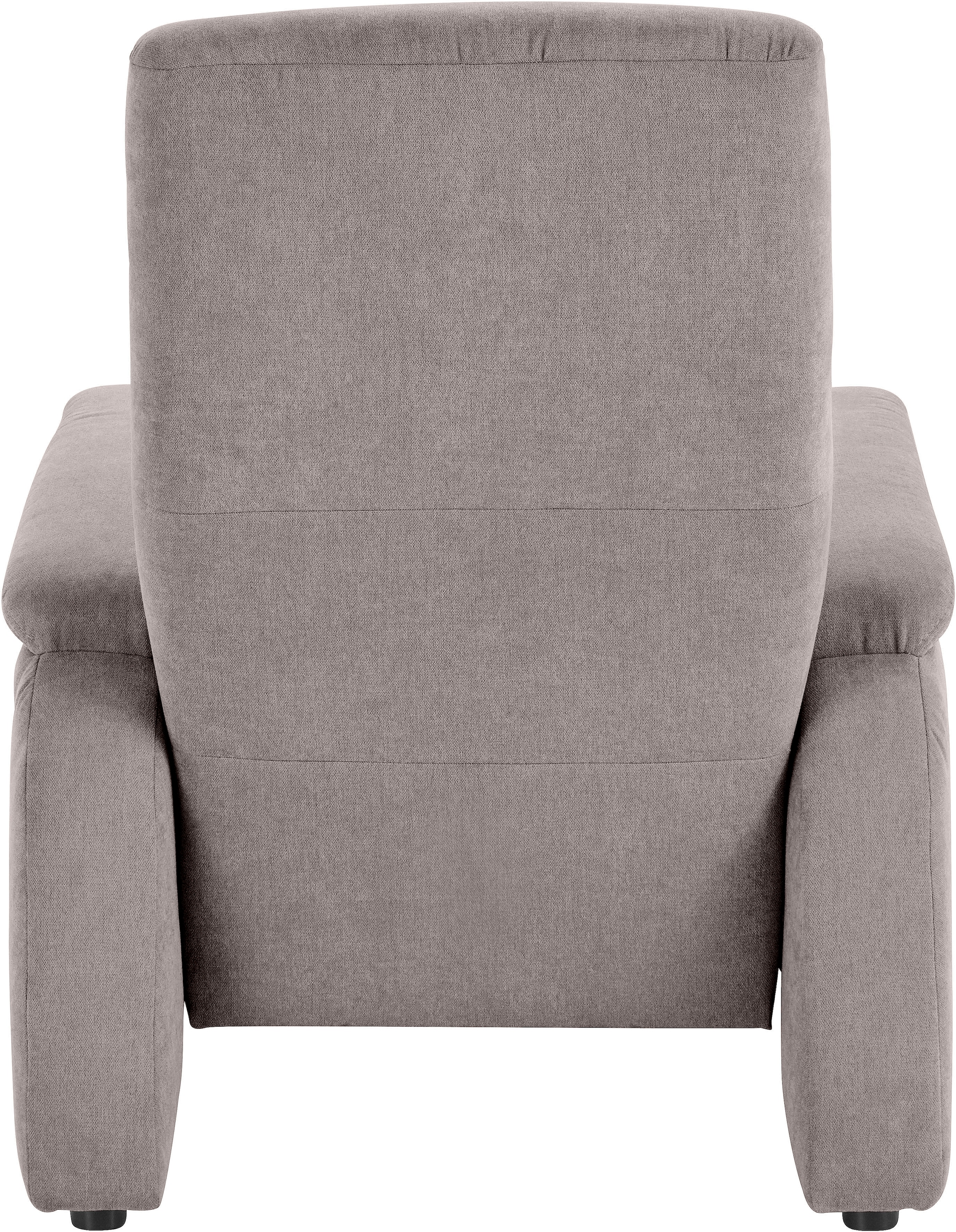 exxpo - sofa fashion Relaxsessel »Ascoli, Relaxsessel, Loungesessel, Hochlehnsessel« mit Relaxfunktion