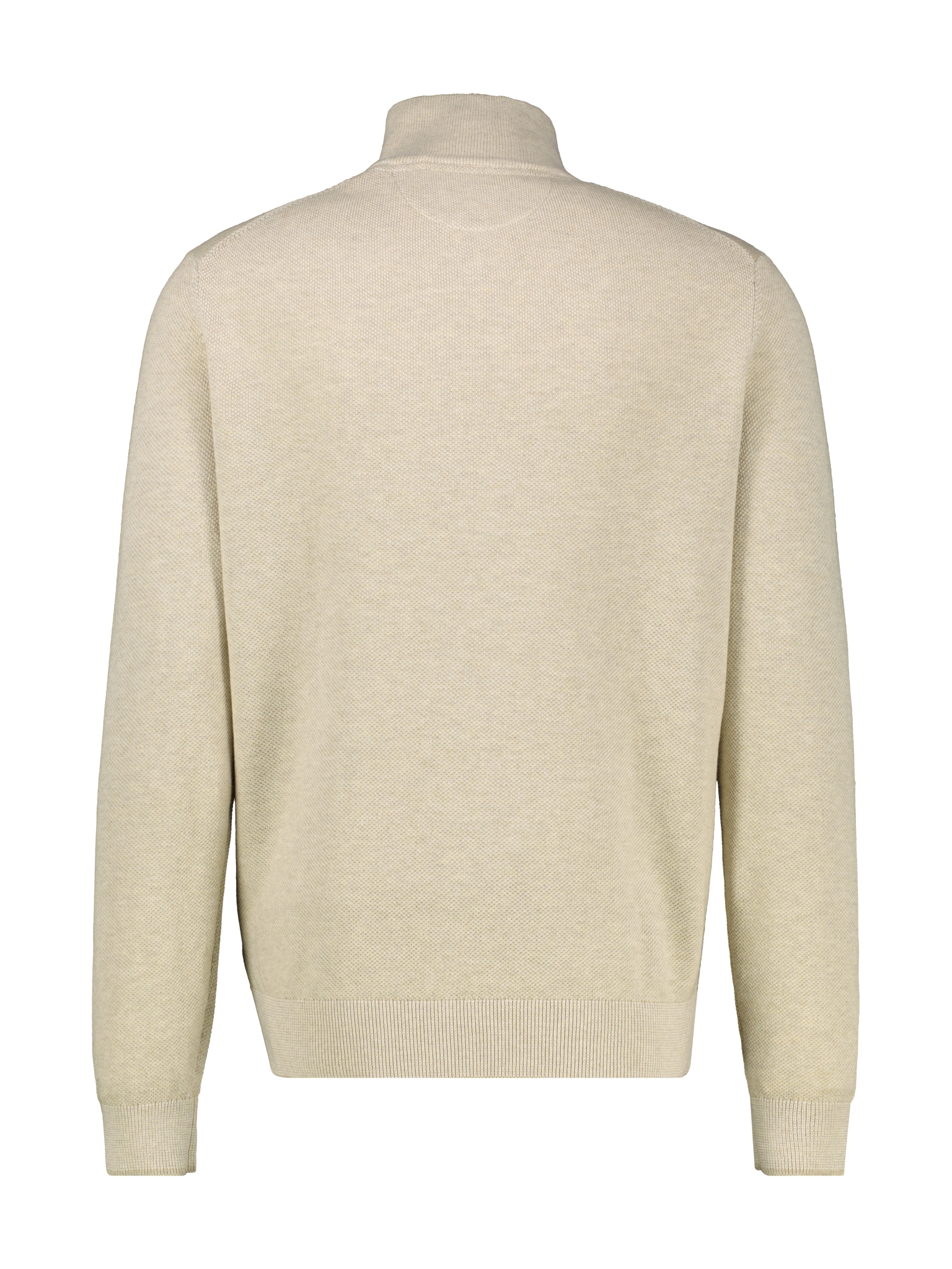 LERROS Strickfleecejacke ohne Kapuze mit Reißverchluss