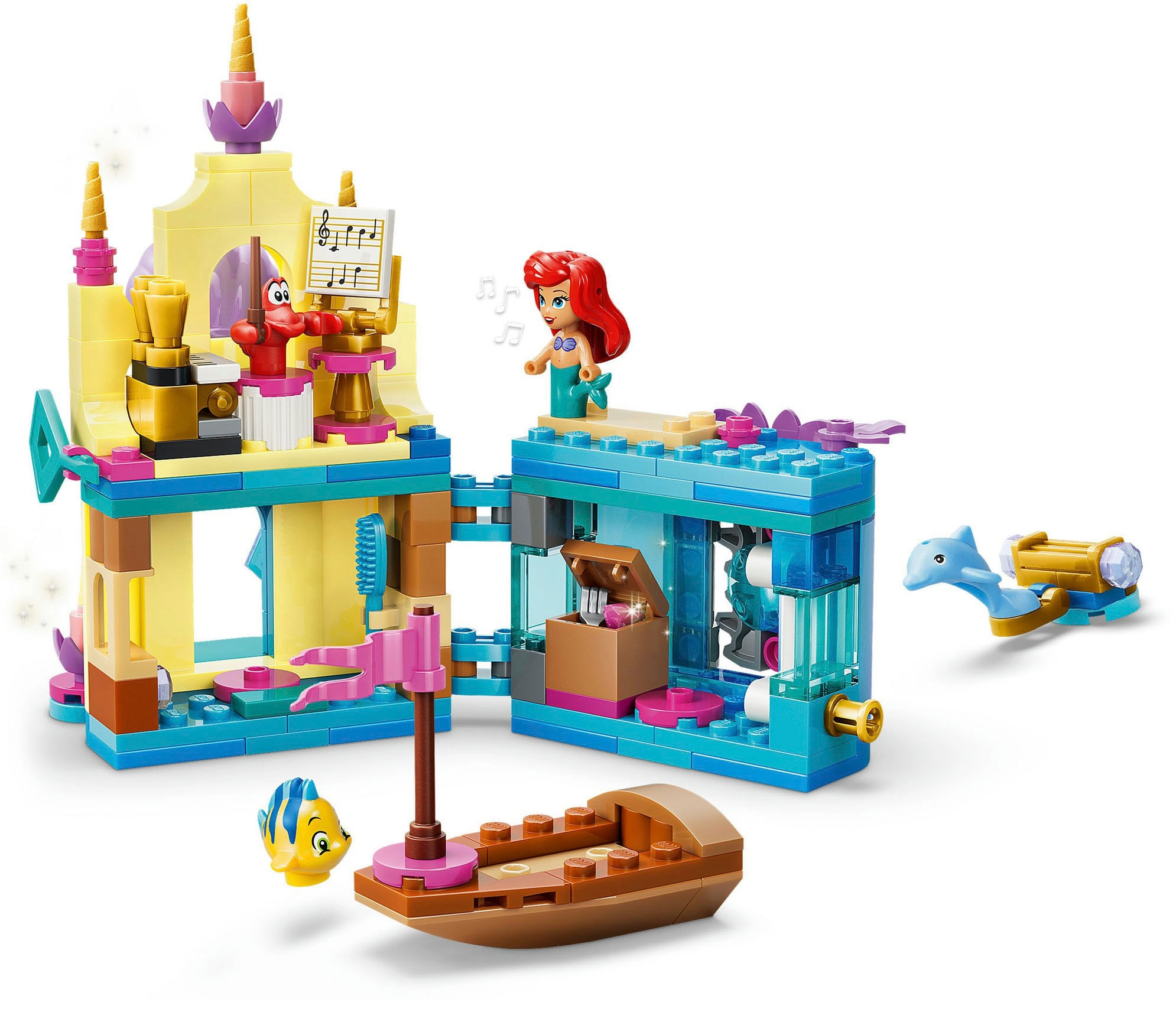 LEGO® Konstruktionsspielsteine »Arielles Magisches Mini-Schloss (43285), LEGO Disney Princess« Made in Europe