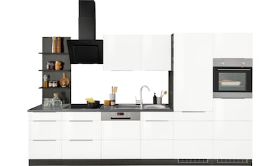 HELD MÖBEL Küchenzeile »Brindisi«, mit E-Geräten, Breite 340 cm kaufen