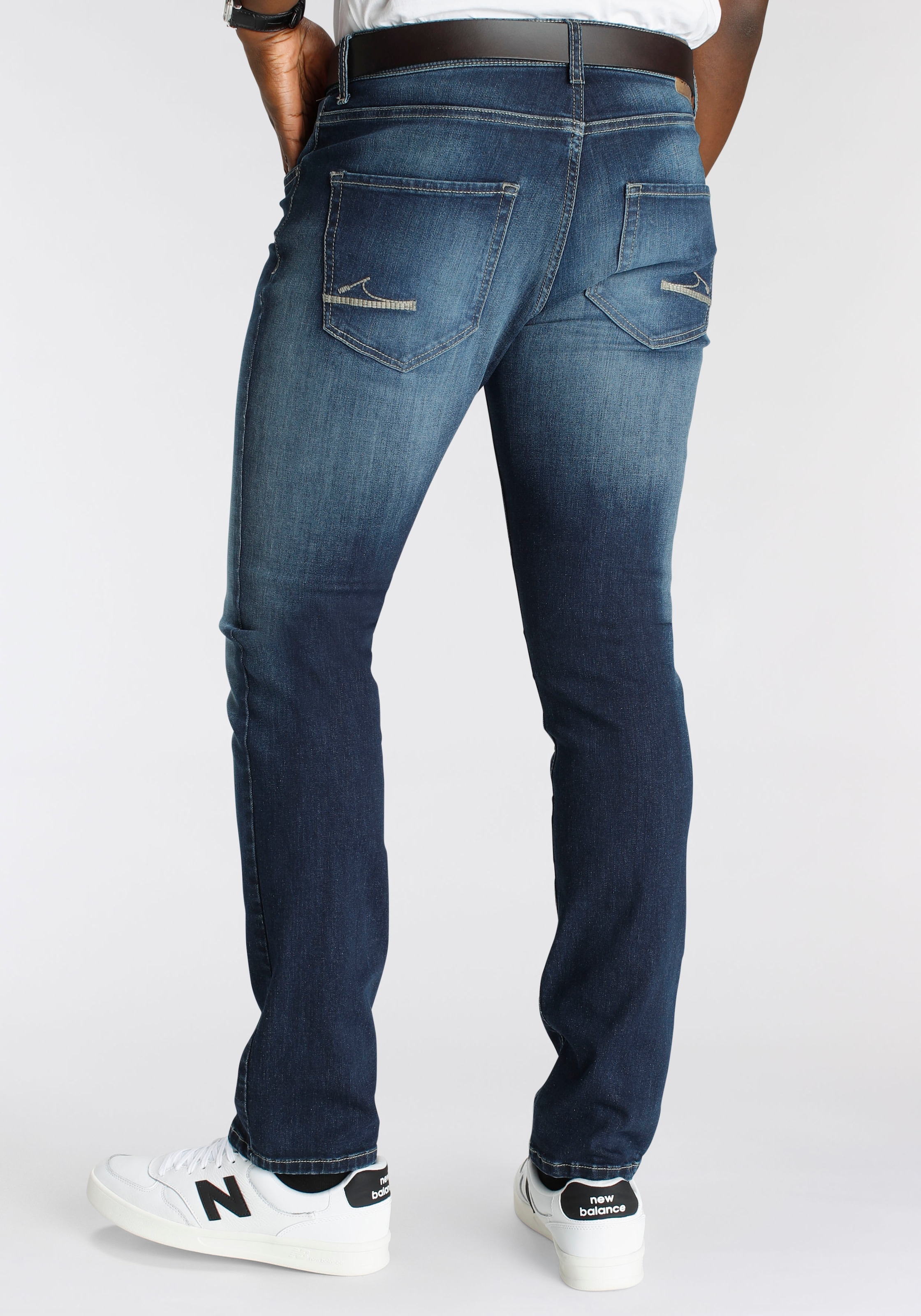 DELMAO Stretch-Jeans »"Reed"«, mit schöner Innenverarbeitung - NEUE MARKE!