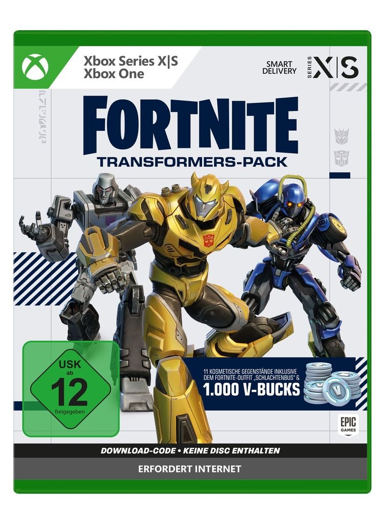 Spielesoftware »Fortnite Transformers Pack (Code in a Box)«, Xbox Series X