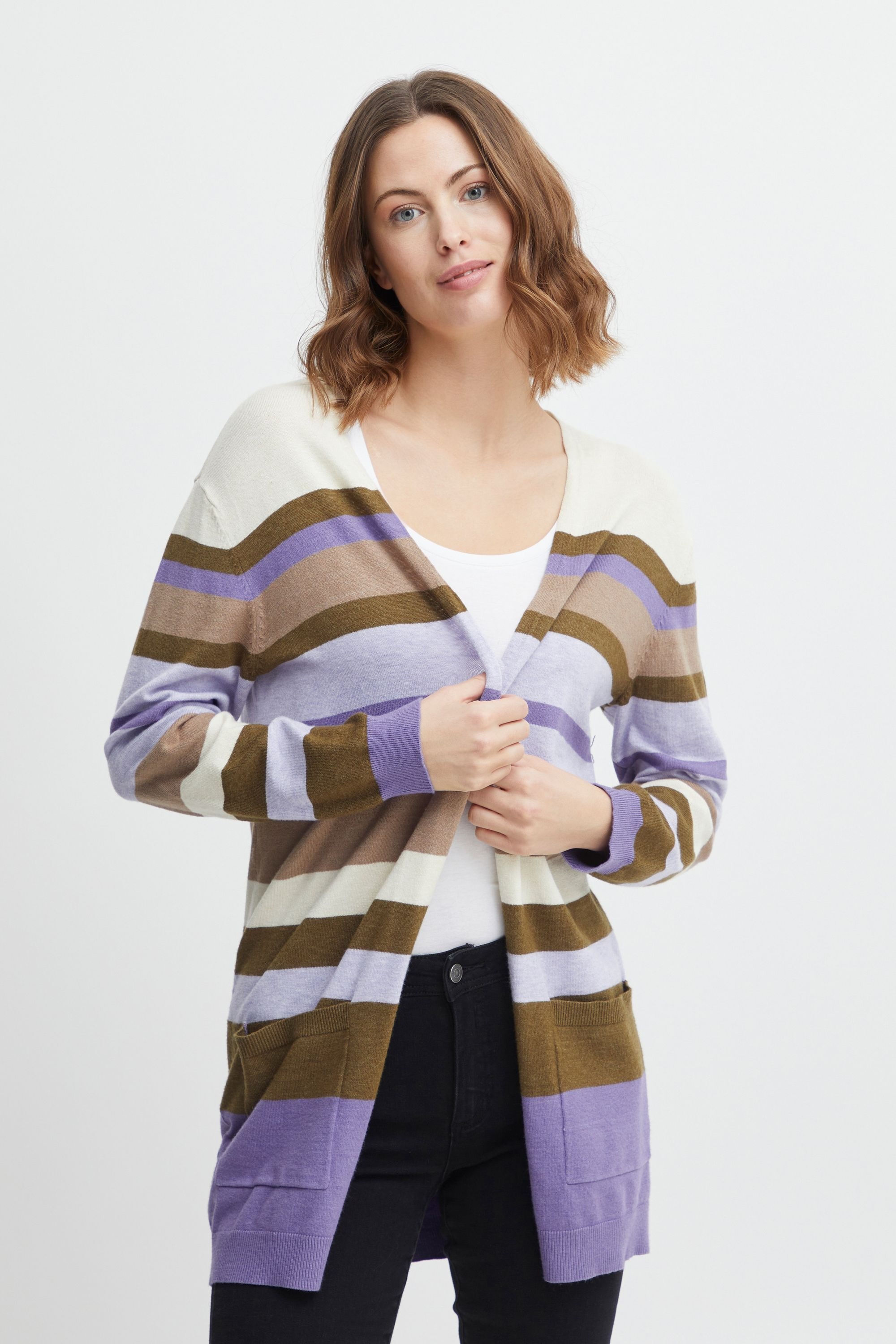 fransa Strickjacke »Strickjacke FRMelani«