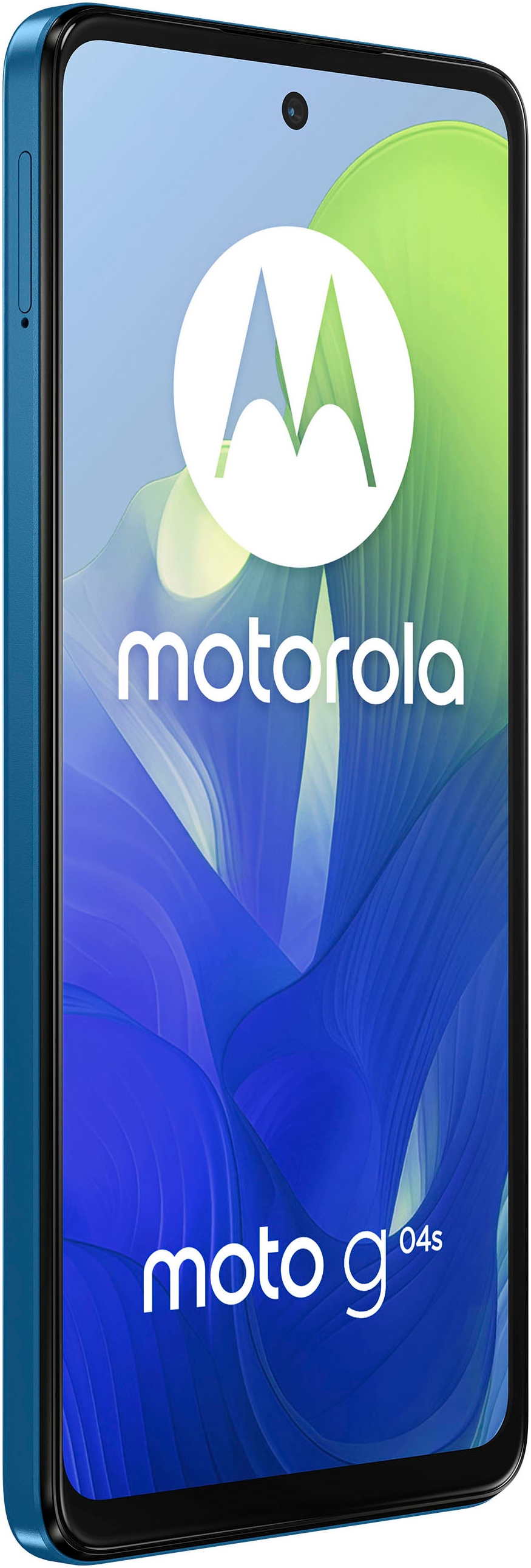 Motorola Smartphone »moto G04s 64GB«, Satinblau, 16,67 cm/6,6 Zoll, 64 GB Speicherplatz, 50 MP Kamera