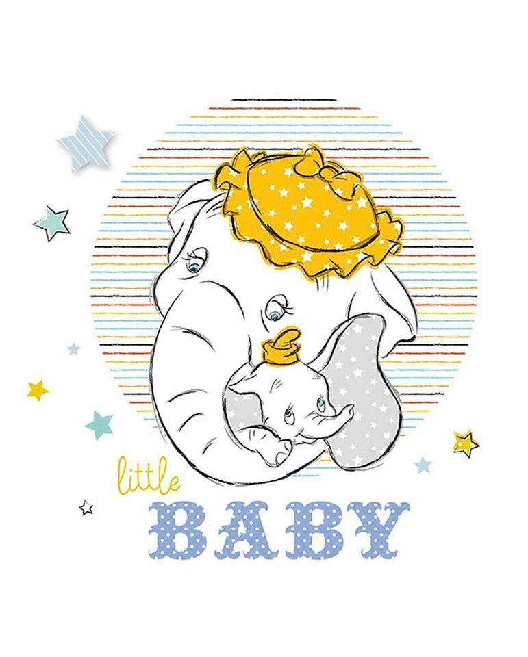 Poster »Dumbo Little Baby«, Disney, (1 St.), Kinderzimmer, Schlafzimmer, Wohnzimmer