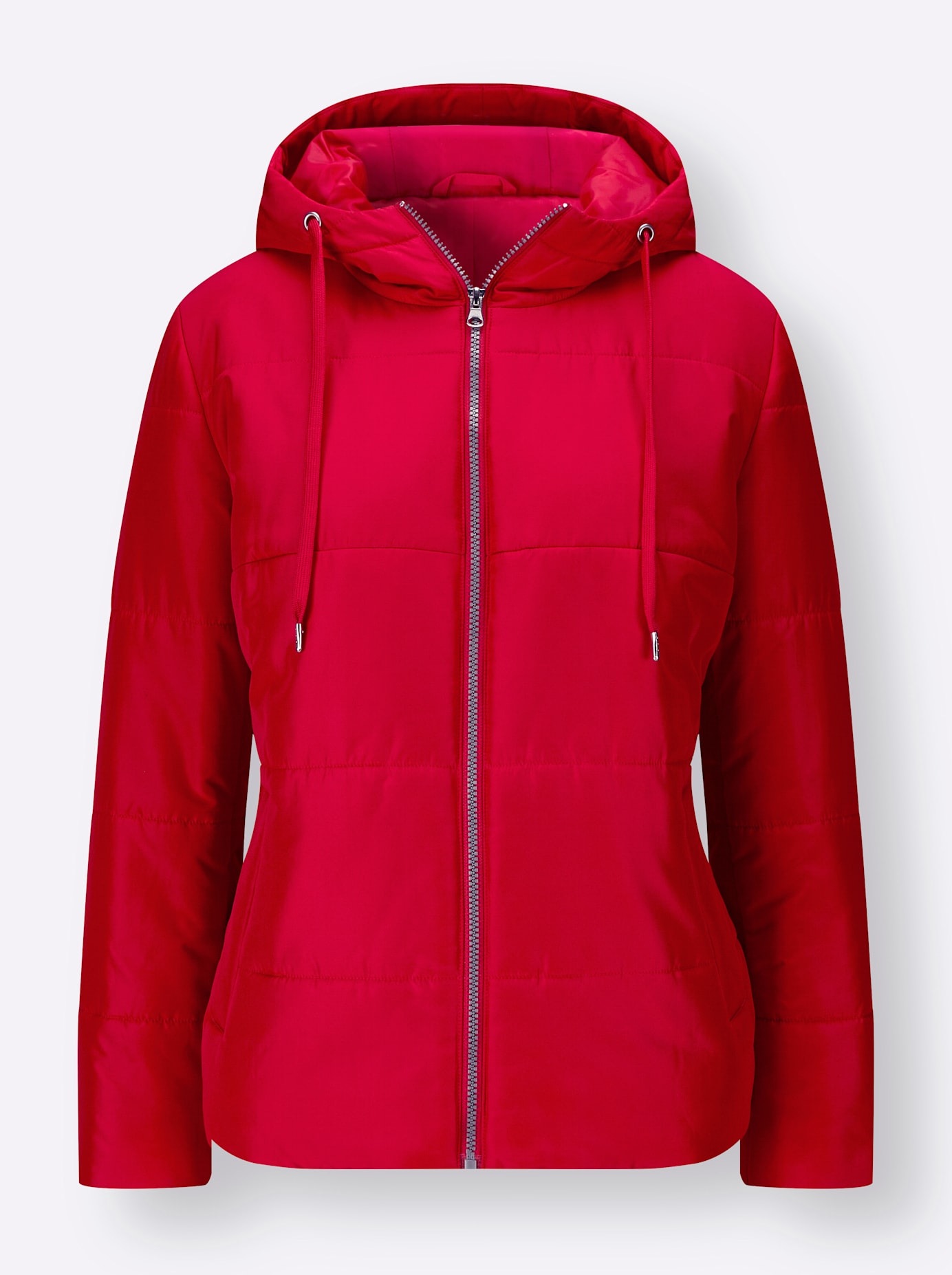 Classic Basics Steppjacke, mit Kapuze