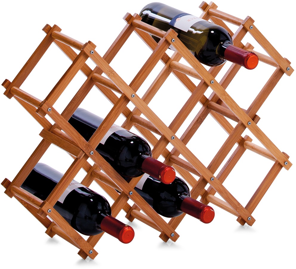 Zeller Present Weinregal »Bamboo«, aus hochwertigem Bambus