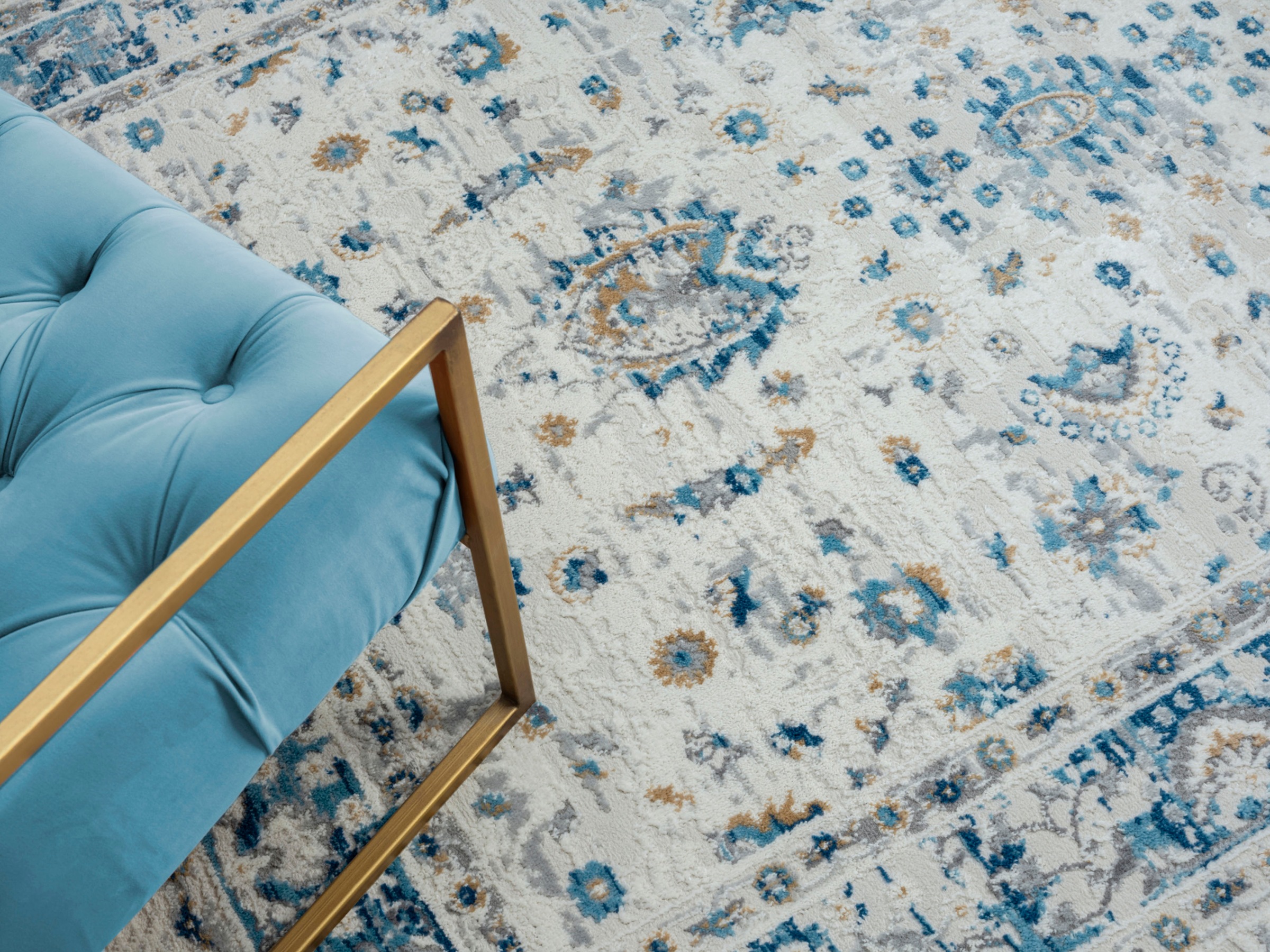 Myflair Möbel & Accessoires Teppich »My Heriz«, rechteckig, 8 mm Höhe, Kurzflor, klassisches Orient Design, besonders weich durch Microfaser