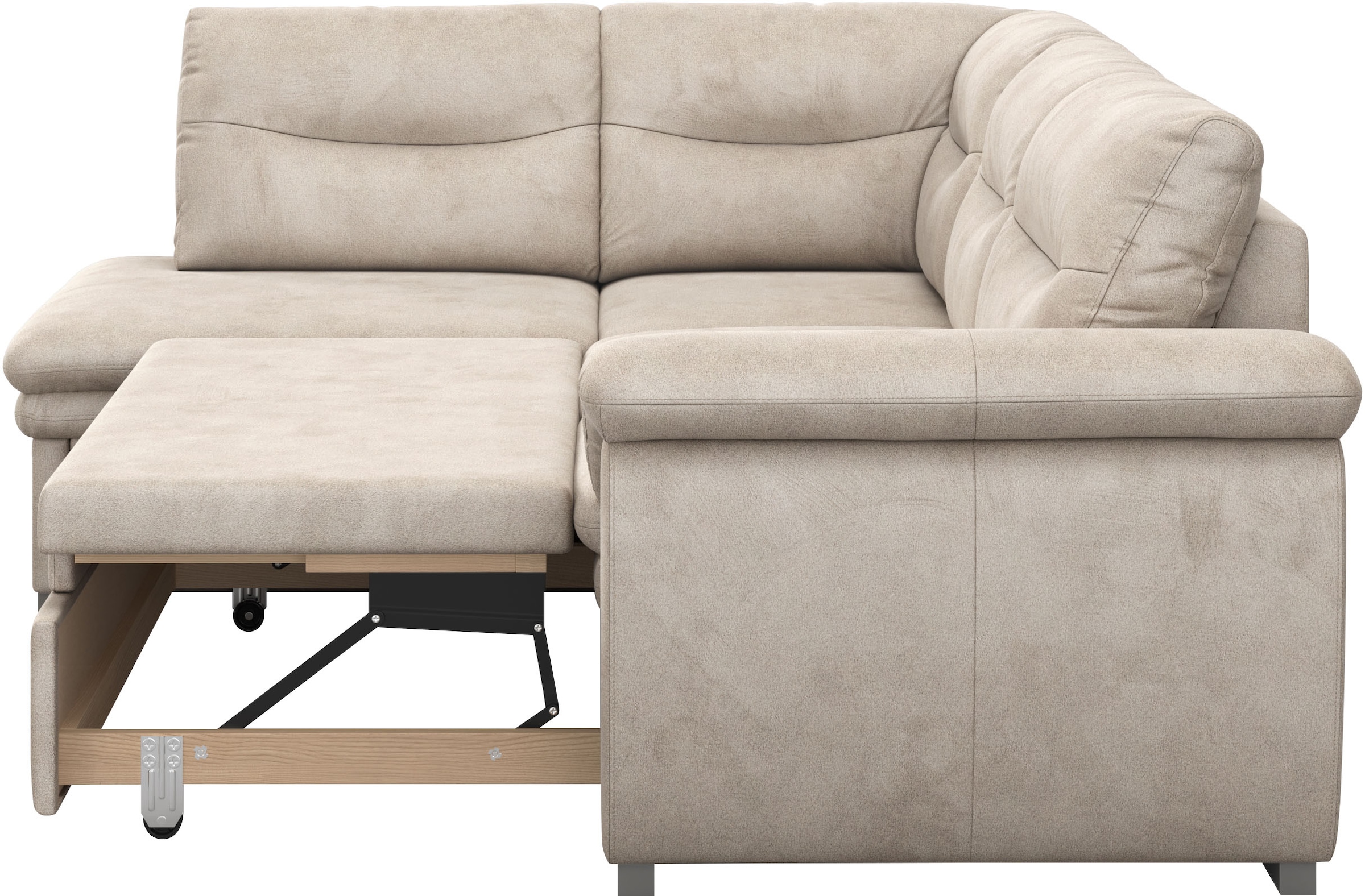 COTTA Ecksofa »Leandra L-Form«, wahlweise mit Bettfunktion & Bettkasten