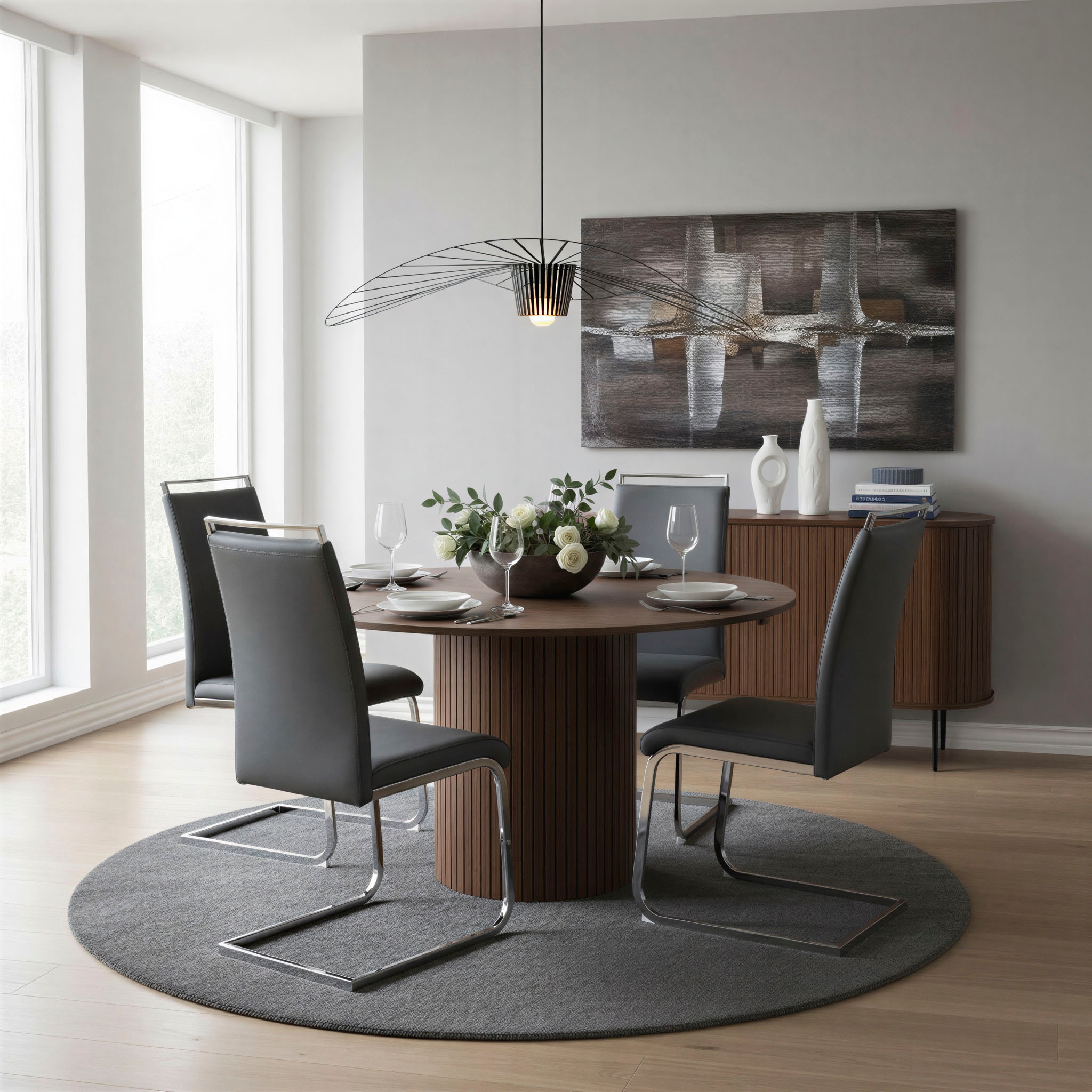 INOSIGN Freischwinger (Set) 2 Stk.mit Wellenunterfederung