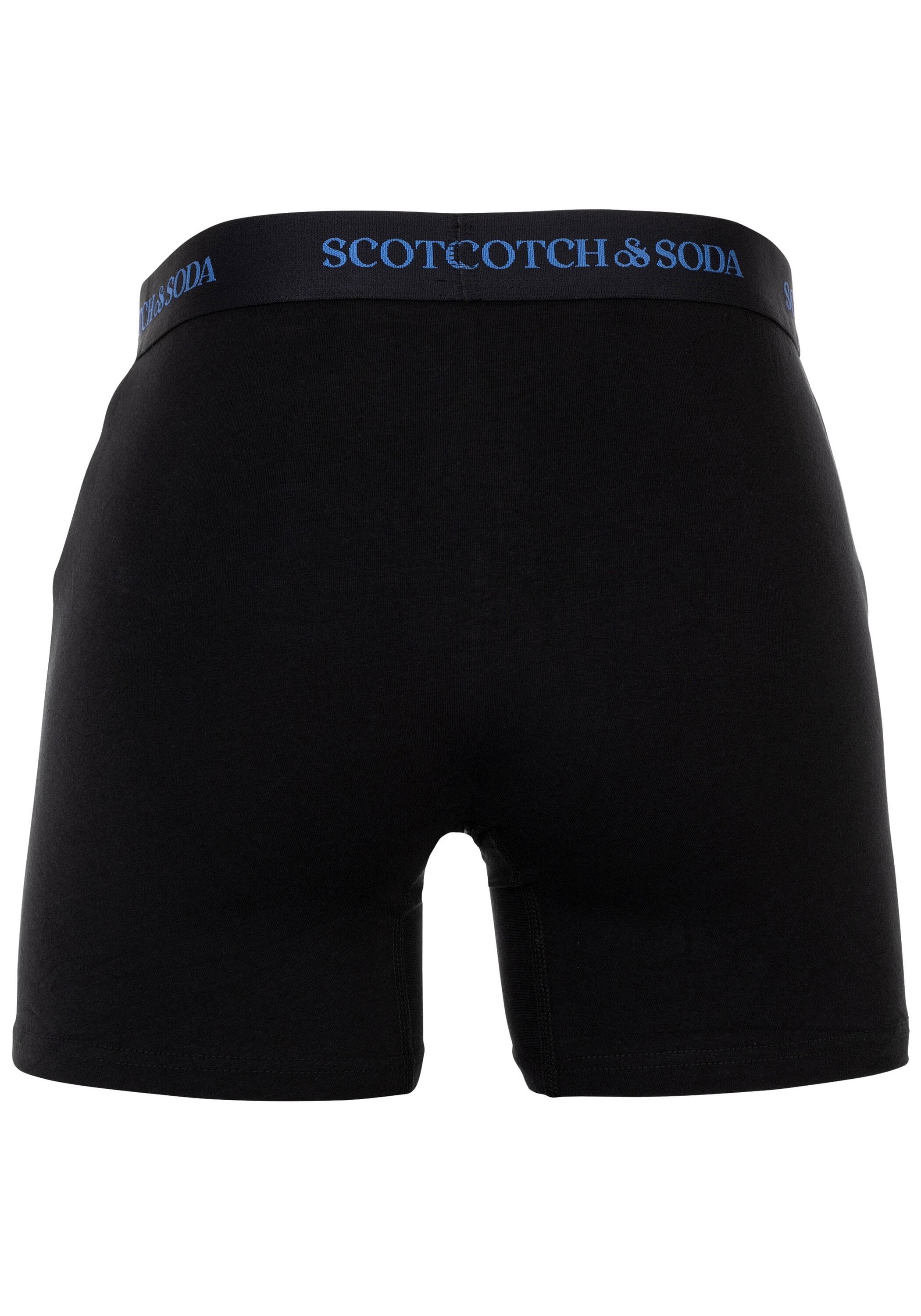 Scotch & Soda Boxershorts »Boxershort Solid Cotton Stretch 3er Pack«