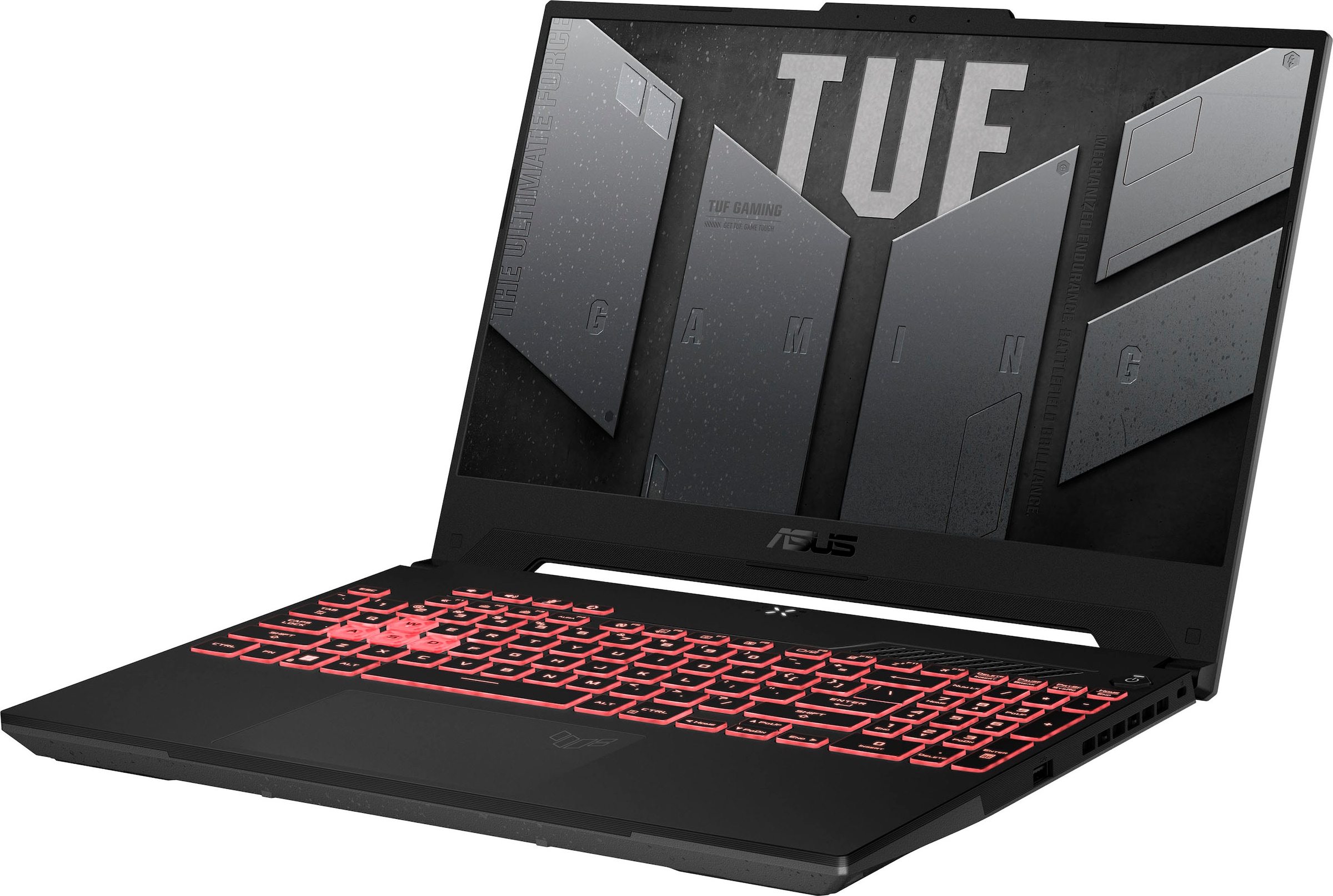 Asus Gaming-Notebook »TUF Gaming A15 Laptop, Full HD IPS-Display, 16GB RAM, Windows 11 Home,«, 39,6 cm, / 15,6 Zoll, AMD, Ryzen 5, GeForce RTX 4050, 512 GB SSD, FA507NU-LP101W R5-7535HS