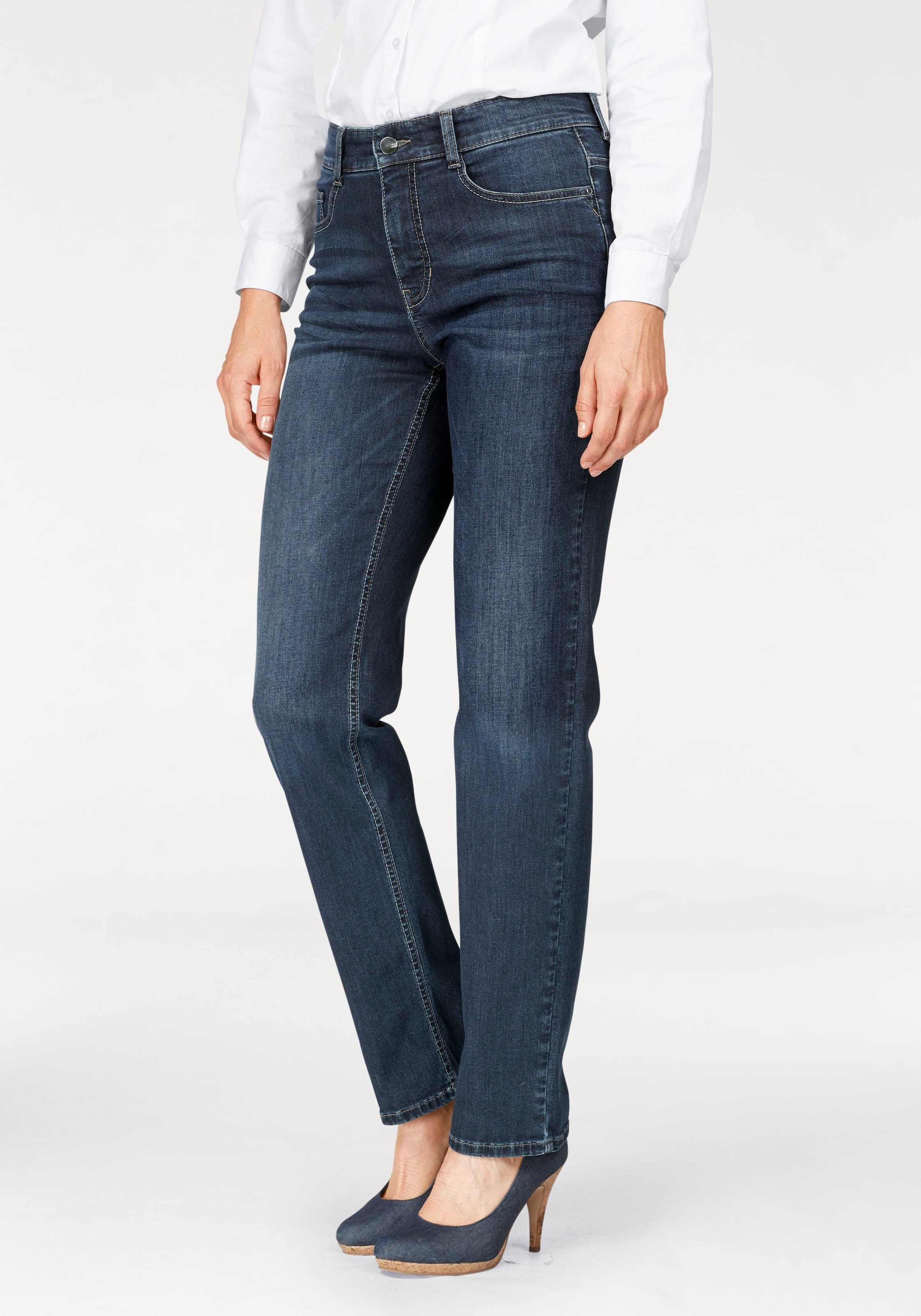 MAC Bequeme Jeans »Stella«, Gerader Beinverlauf