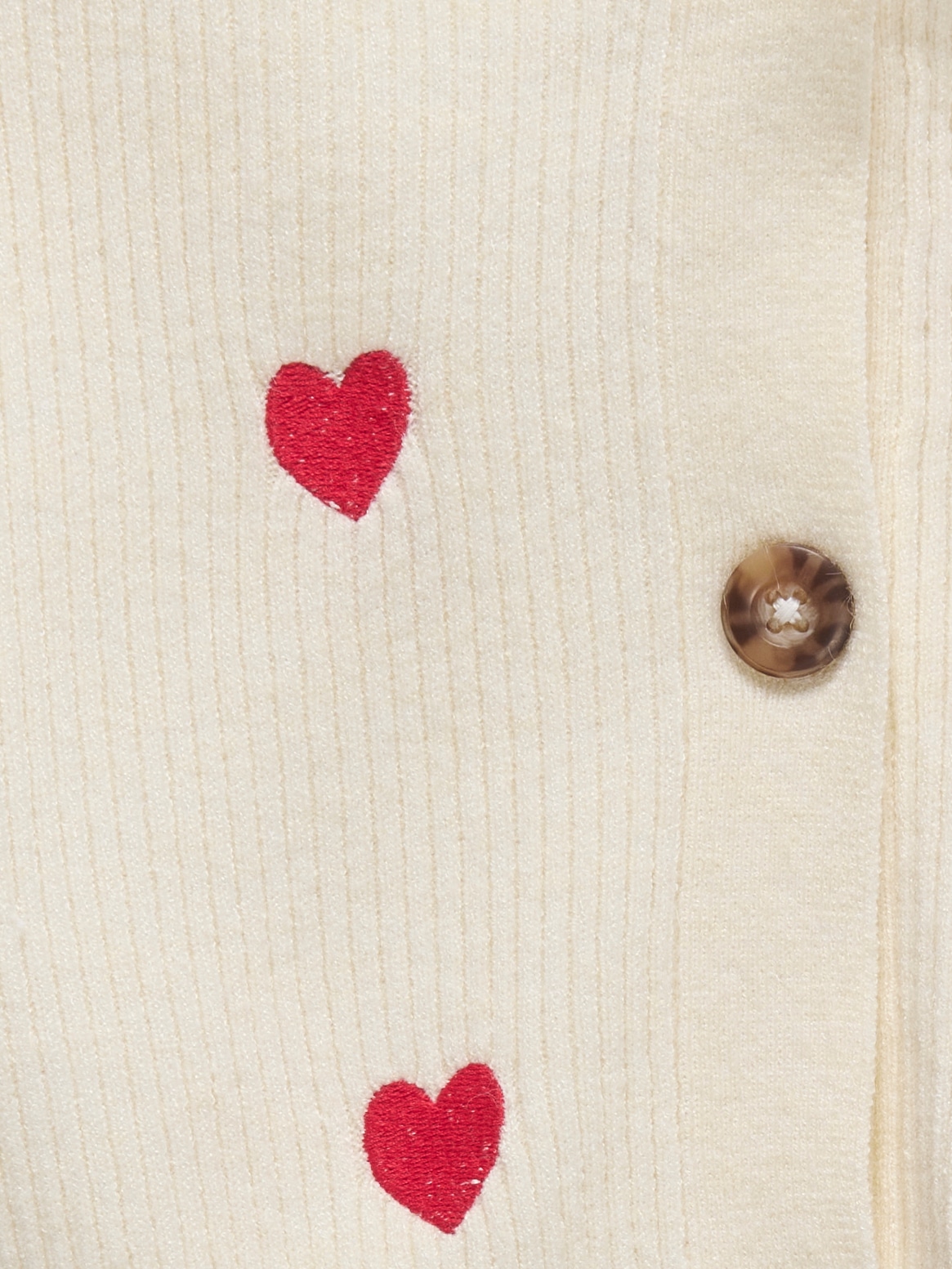 KIDS ONLY Strickjacke »KOGDANA LIFE LS HEART VNECK CARDIGAN KNT« 1 Stk.