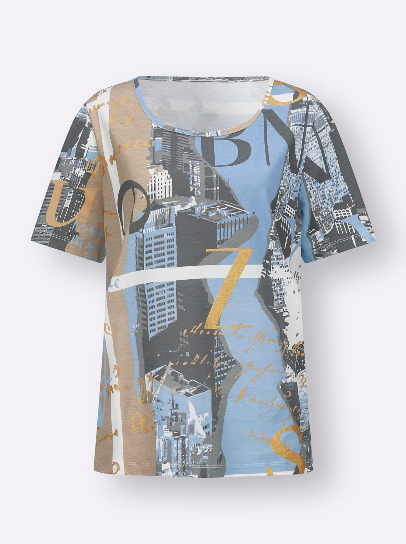 Classic Basics Kurzarmshirt »Rundhals-Shirt« 1 Stk.