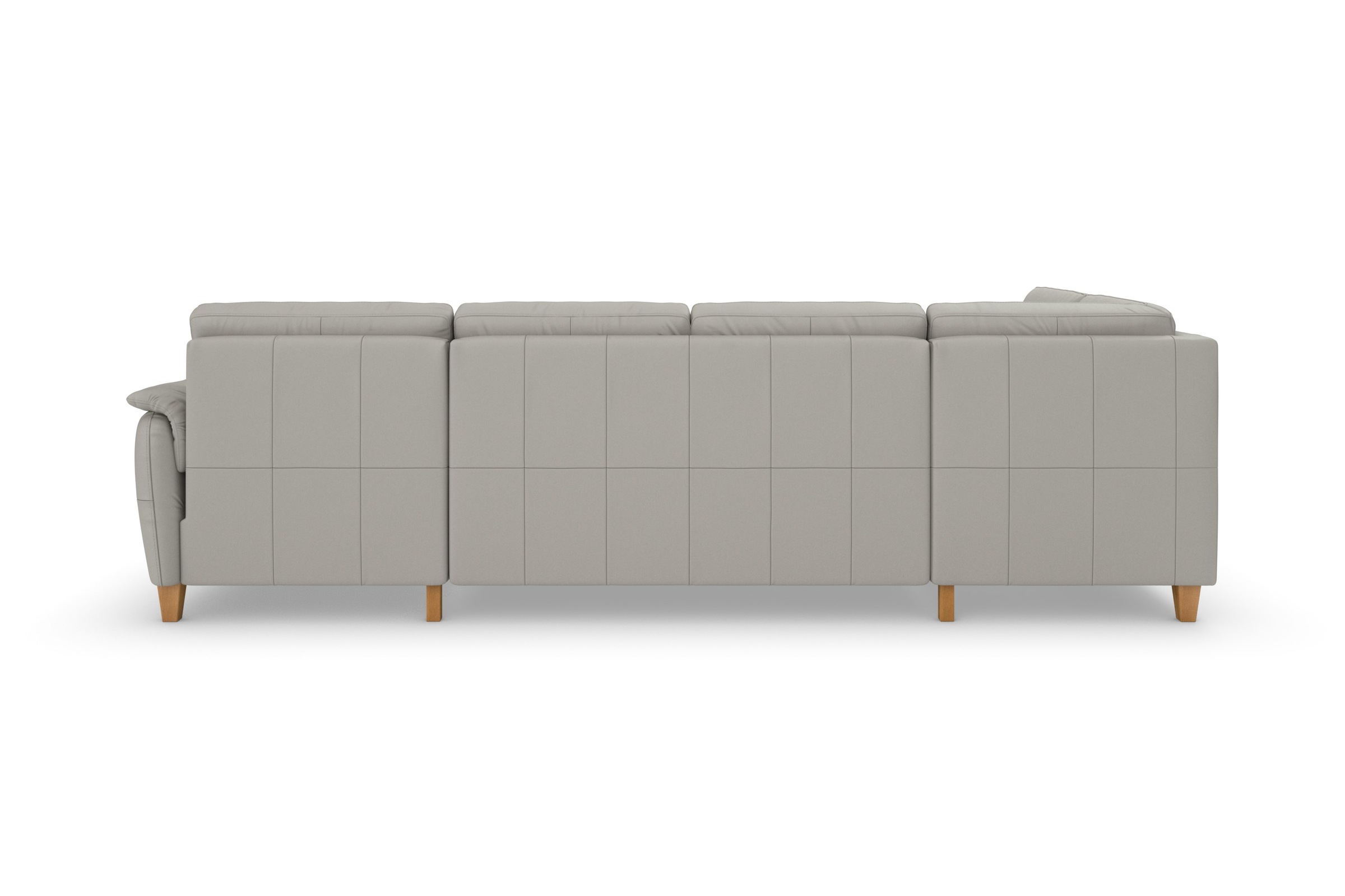 Home affaire Wohnlandschaft »Palmera U-Form, B: 308 cm«, optional Bettfunktion & Bettkasten, Federkern