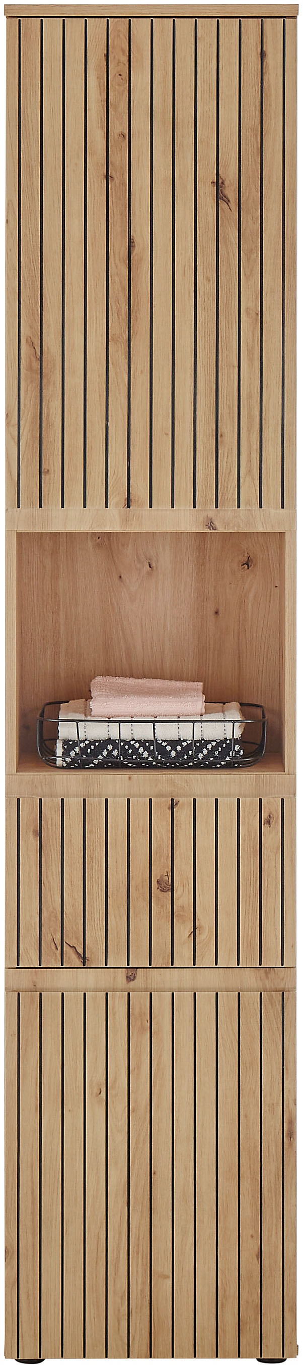 BASIC by Balculina Hochschrank »Austin« 1 Stk. tlg. Breite 40 cm, Türanschlag L/R wechselbar, Soft-Close-Funktion