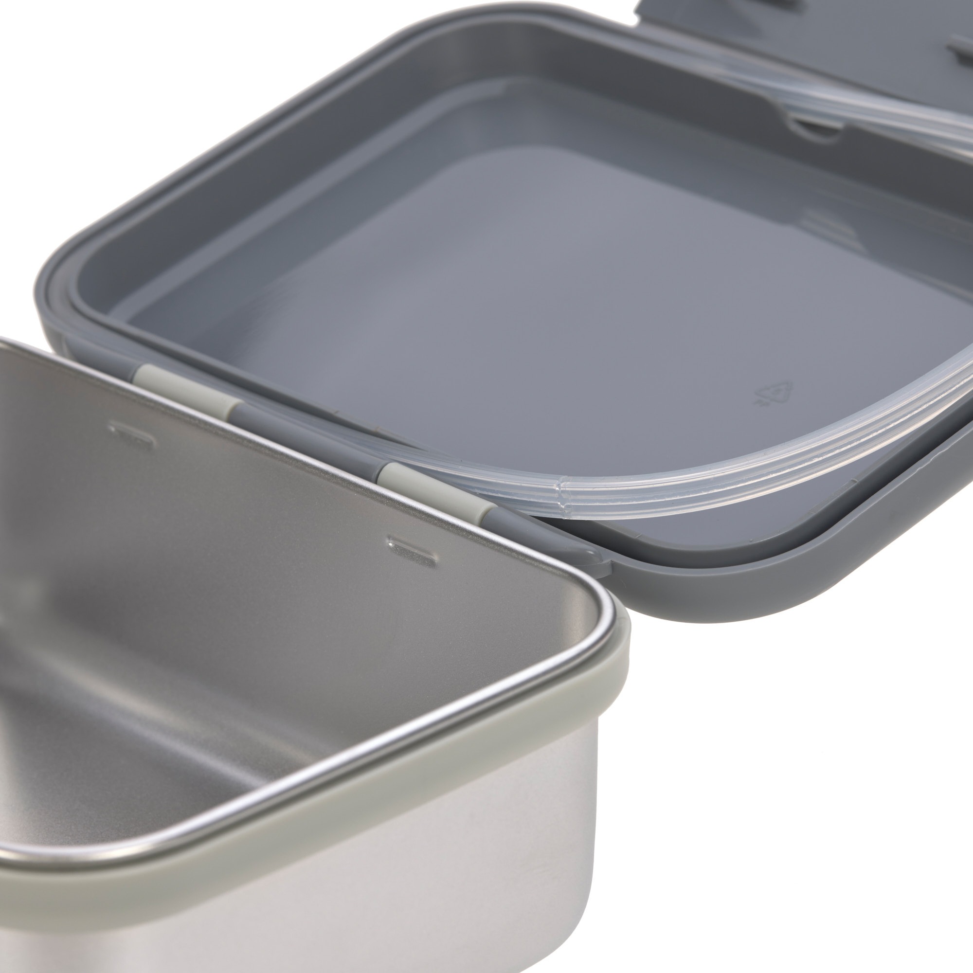 LÄSSIG Lunchbox »Safari, Tiger, Grey«, (1 tlg.)