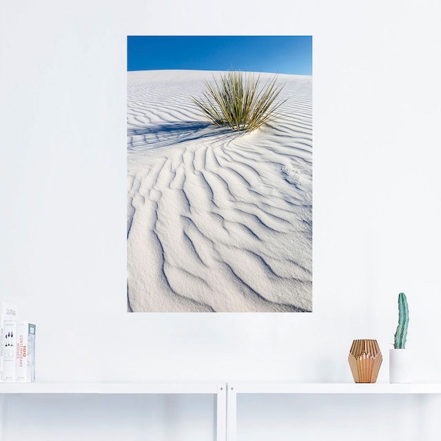 Artland Wandbild »Dünen White Sands«, Wüstenbilder, (1 St.), als Alubild,  Leinwandbild, Wandaufkleber oder Poster in versch. Größen bequem bestellen
