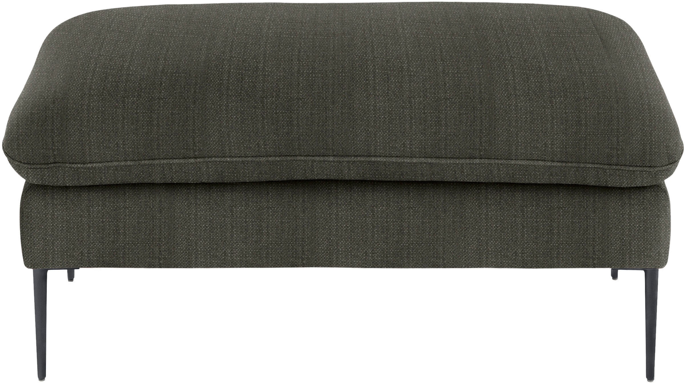 W.SCHILLIG Hocker »enjoy&MORE«, Füße schwarz pulverbeschichtet, Breite 106 cm