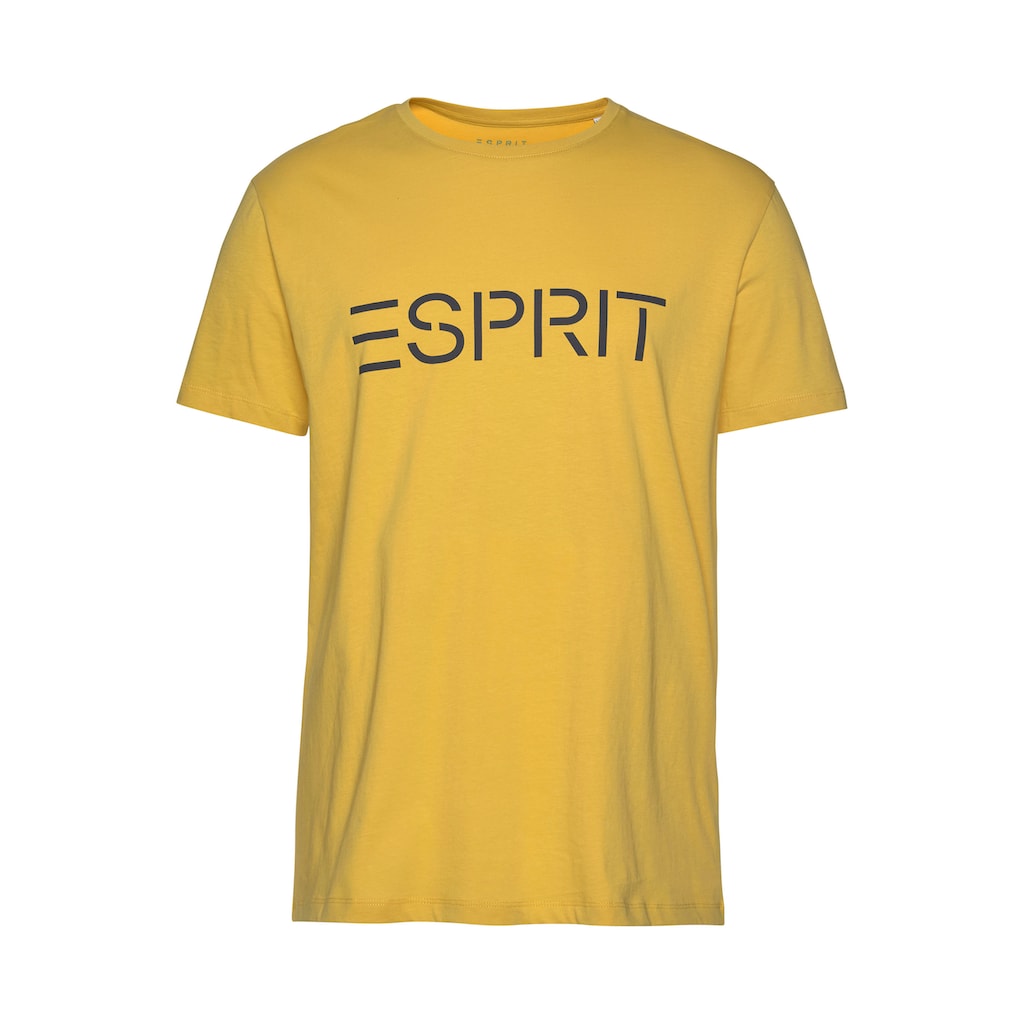 Esprit T-Shirt, mit Logofrontprint
