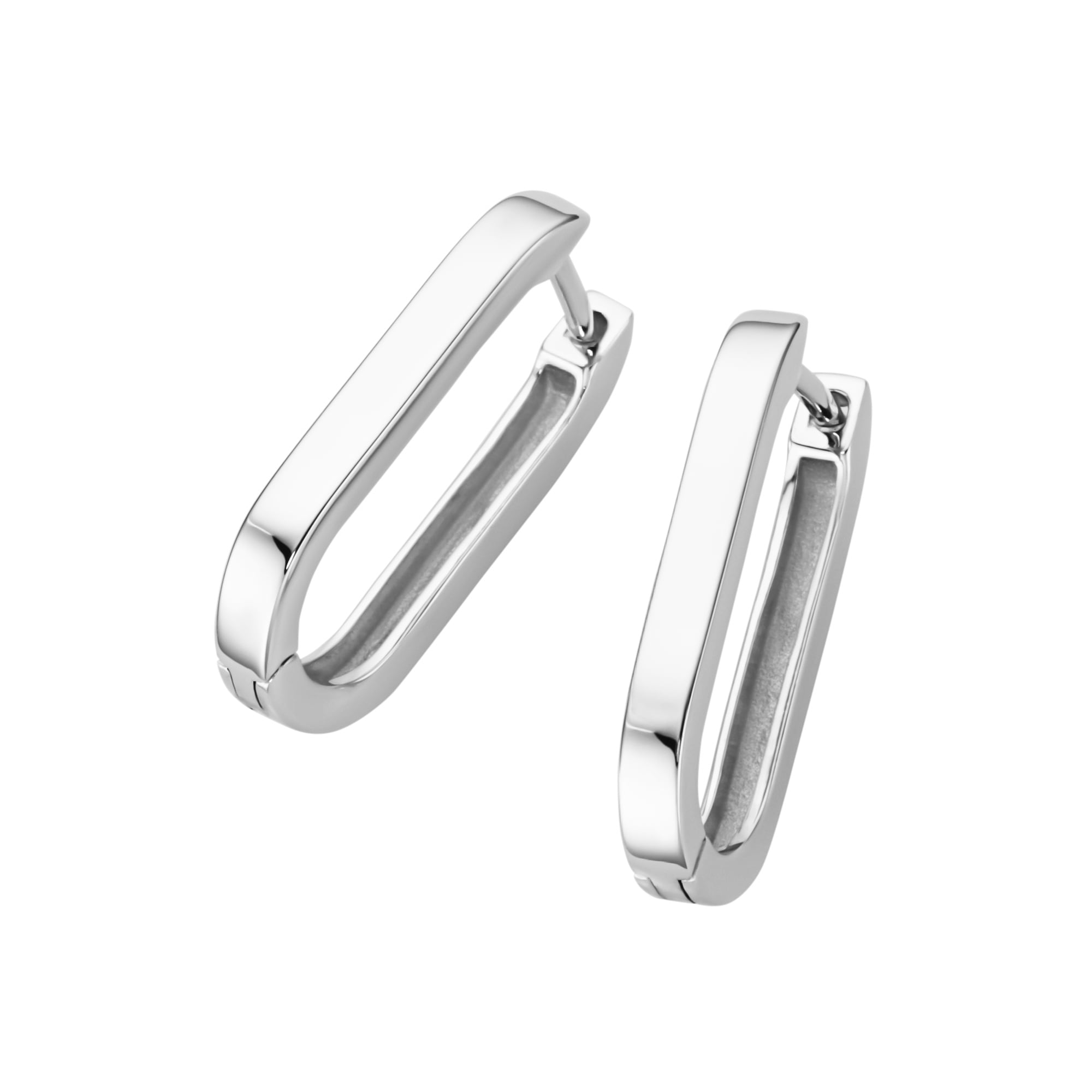GIORGIO MARTELLO MILANO Paar Creolen »Klappcreolen ovale Form, Silber 925«